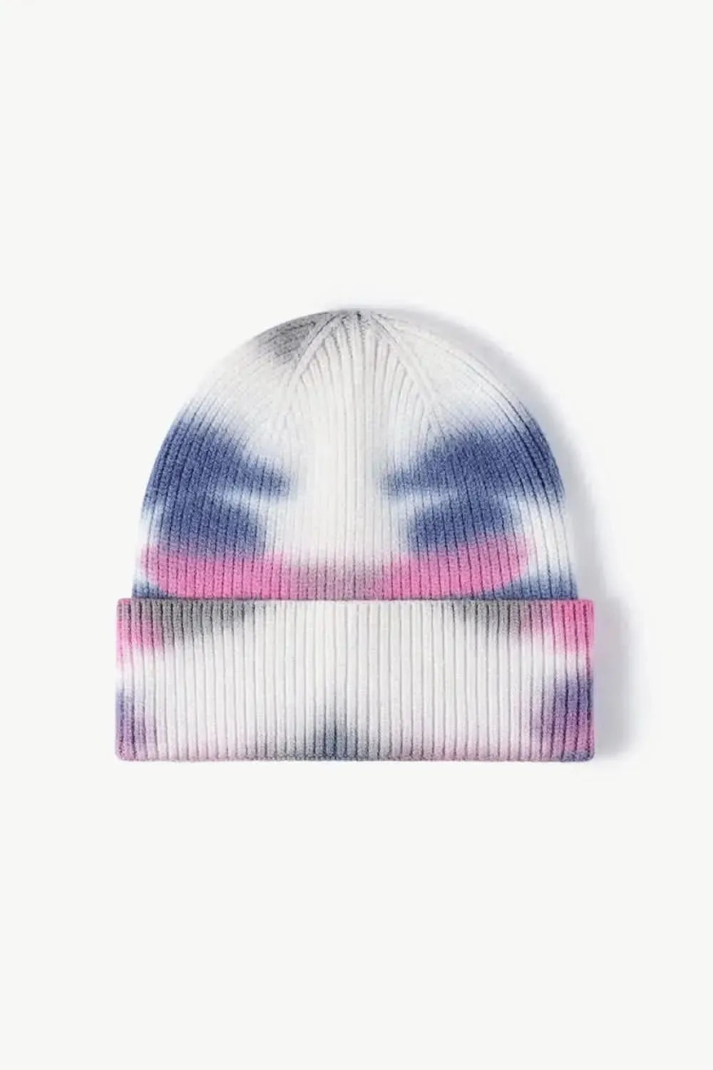 Tie-Dye Cuffed Knit Beanie - Bad Moms Club