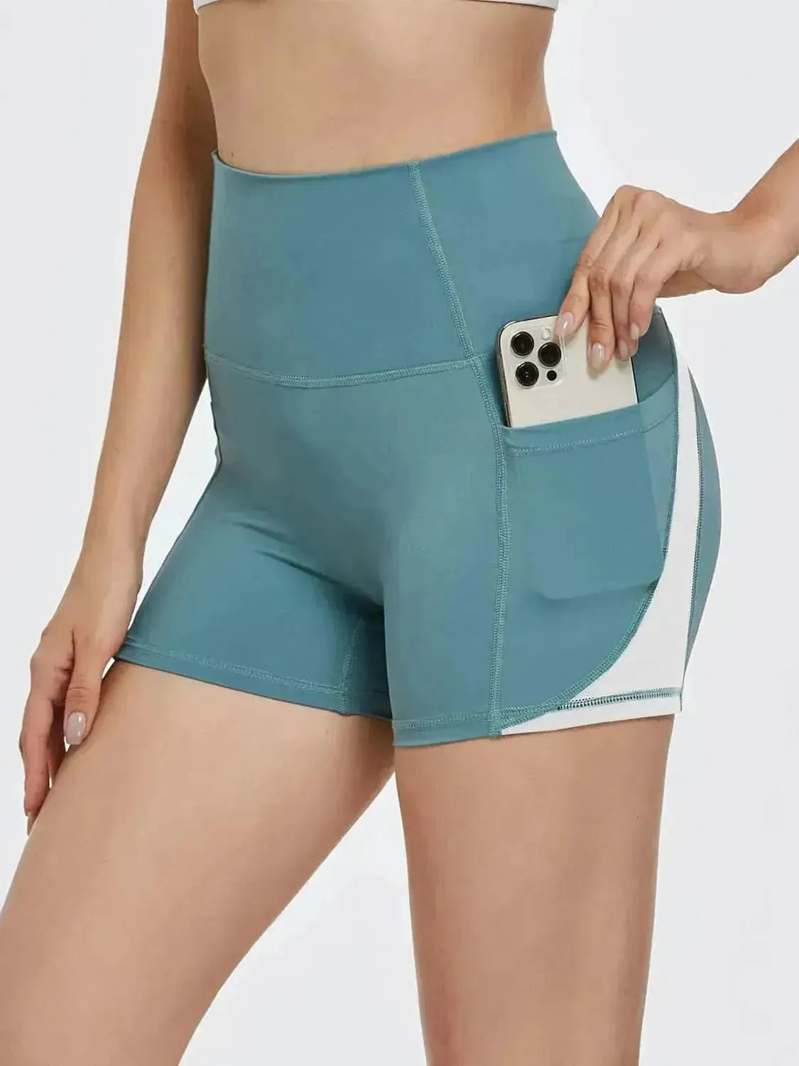 High Waist Active Shorts - Bad Moms Club