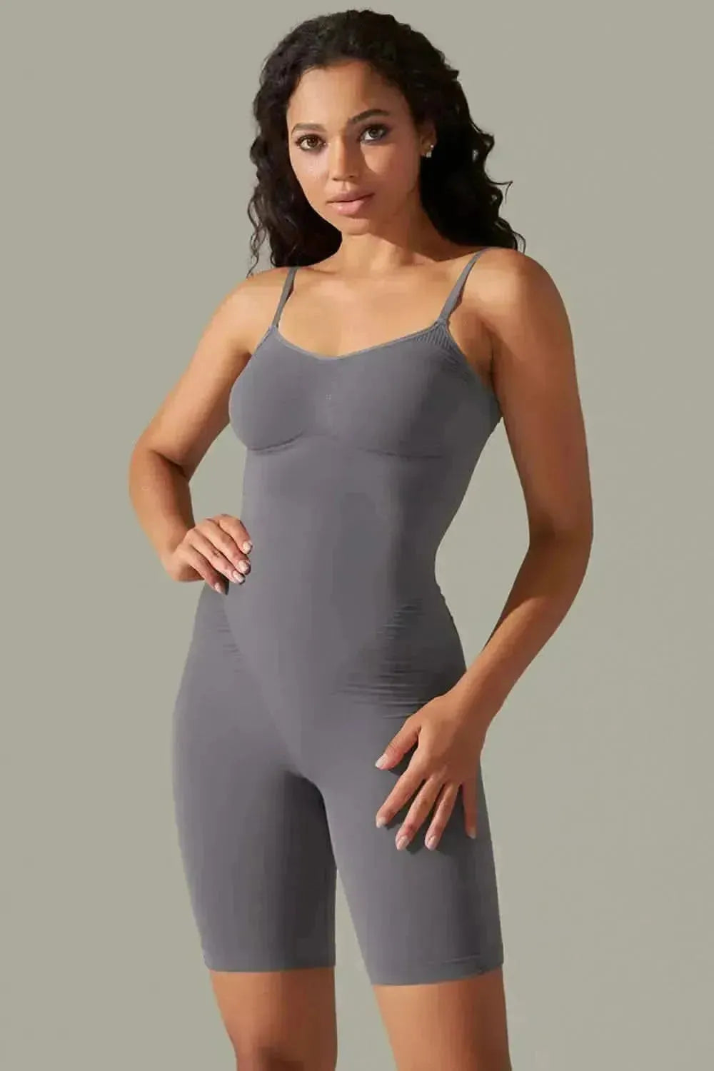 Spaghetti Strap Active Romper - Bad Moms Club