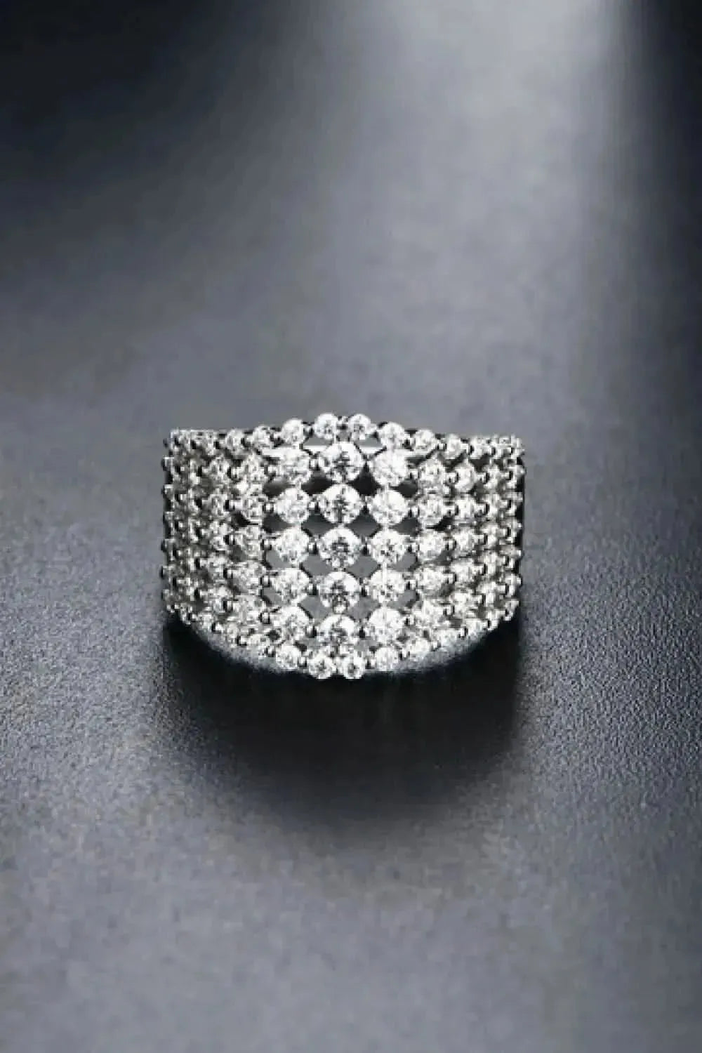 1.21 Carat Moissanite 925 Sterling Silver Ring - Bad Moms Club