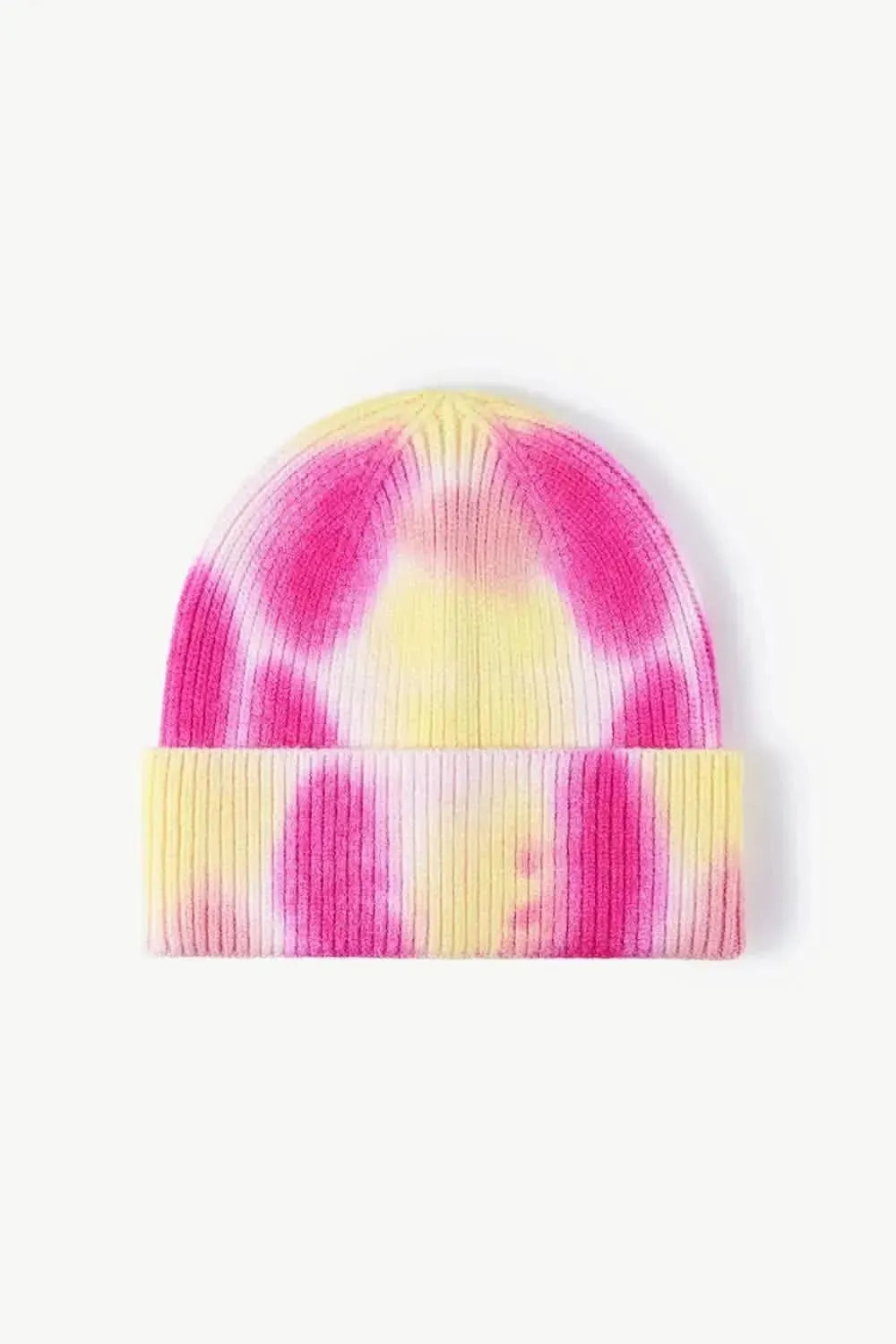 Tie-Dye Cuffed Knit Beanie - Bad Moms Club
