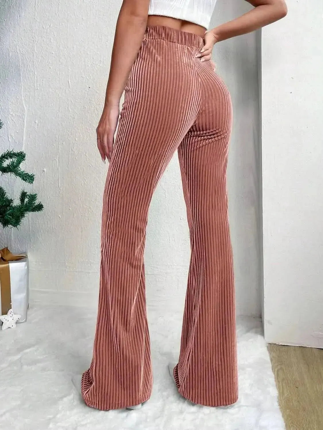 High Waist Flare Pants - Bad Moms Club