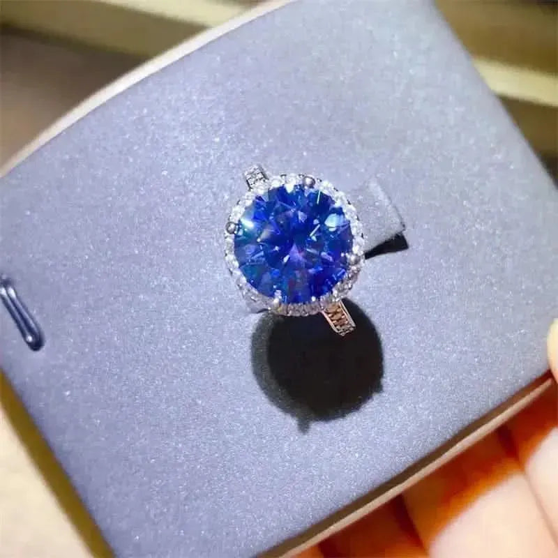 5 Carat Moissanite 925 Sterling Silver Ring - Bad Moms Club