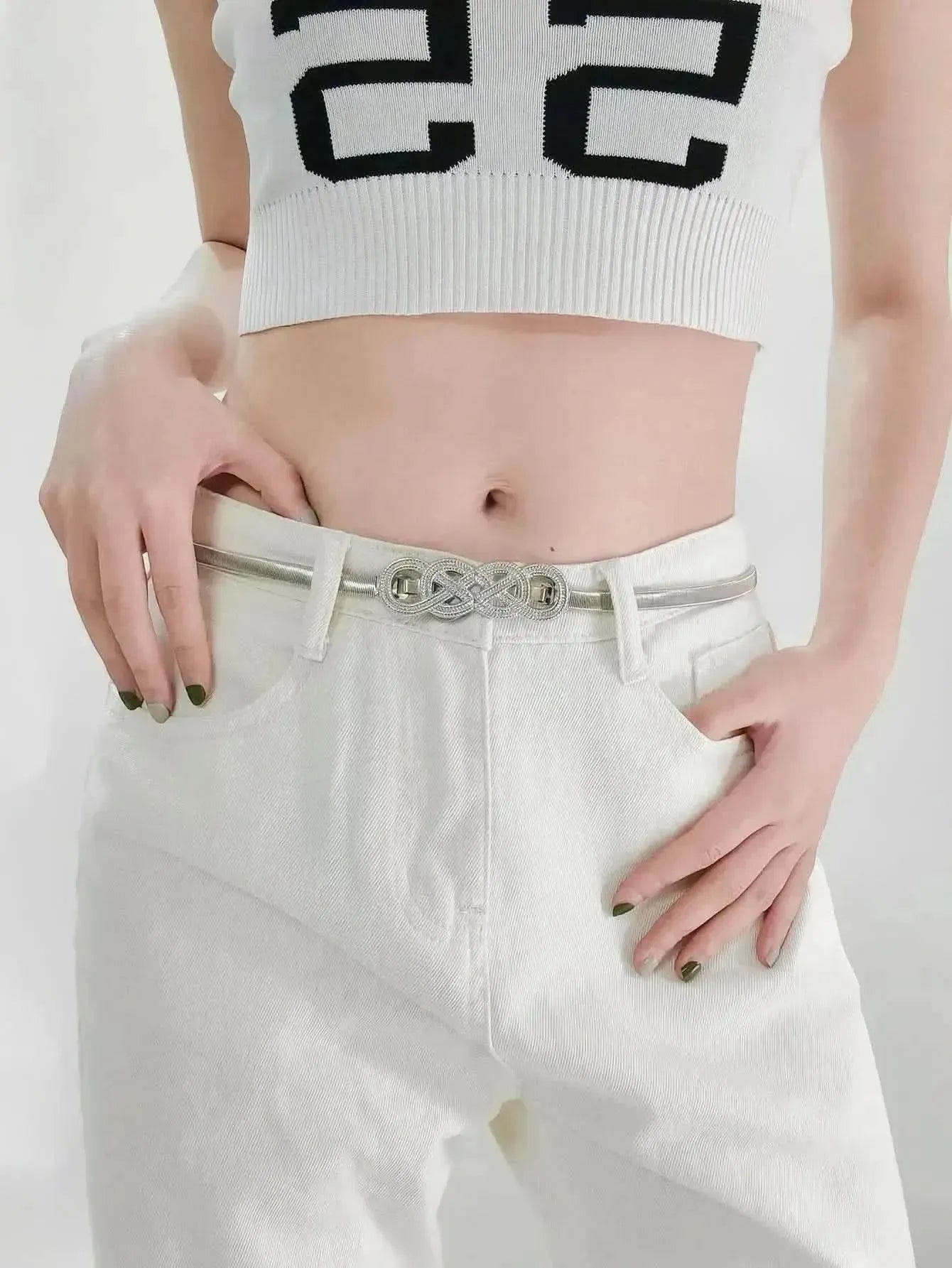 Knot Buckle Metal Belt - Bad Moms Club