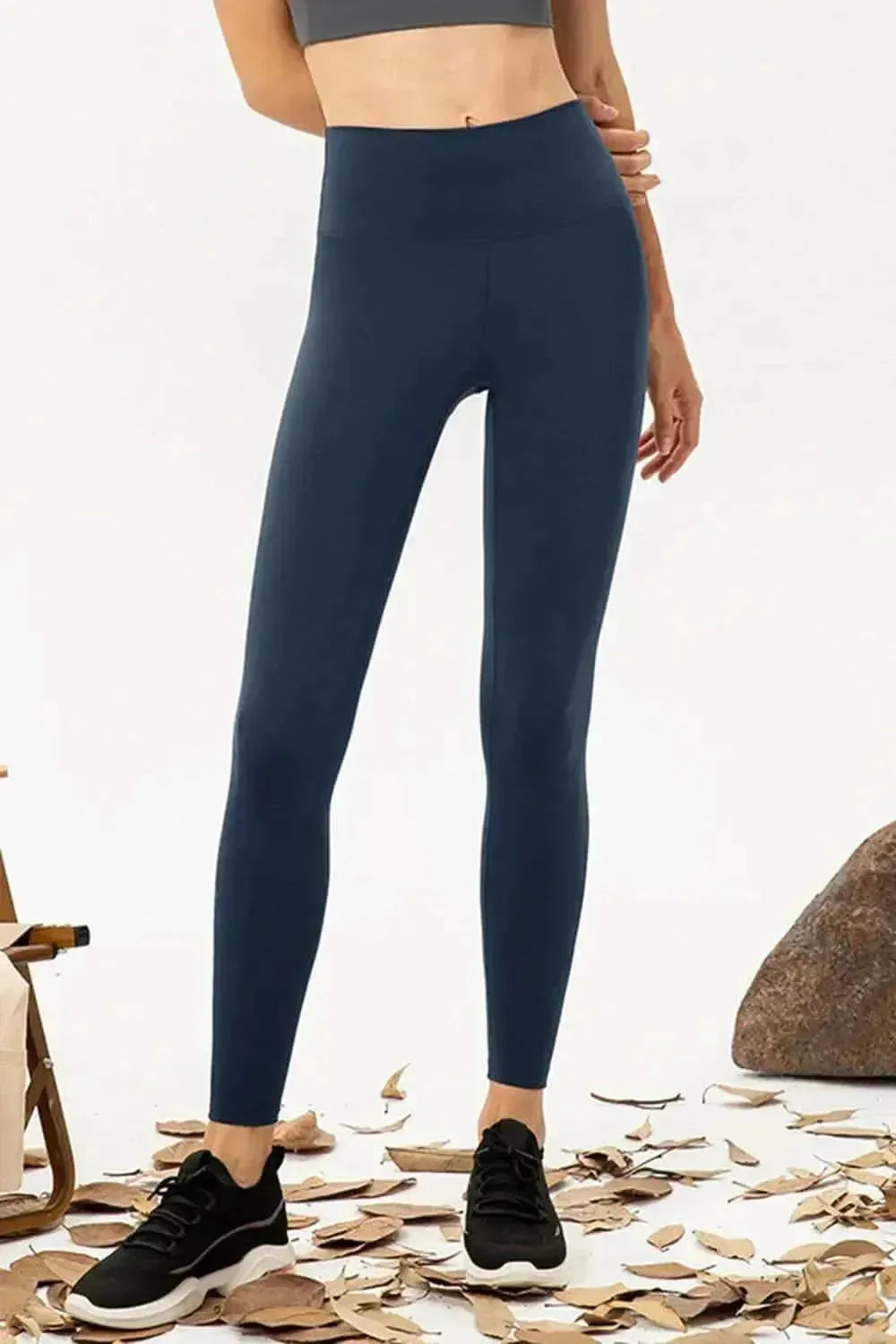 High Waist Skinny Active Pants - Bad Moms Club