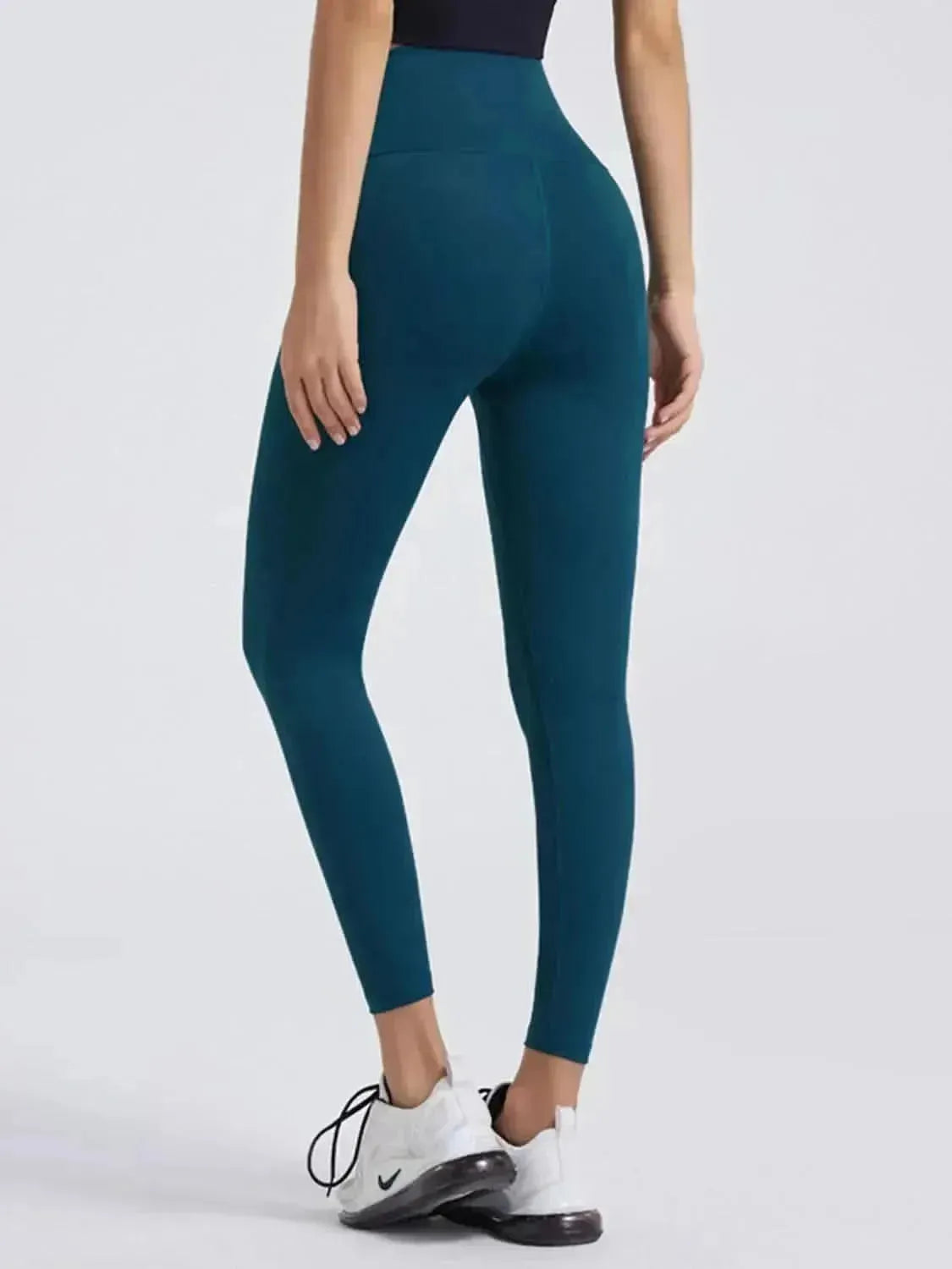 Wide Waistband Sports Leggings - Bad Moms Club