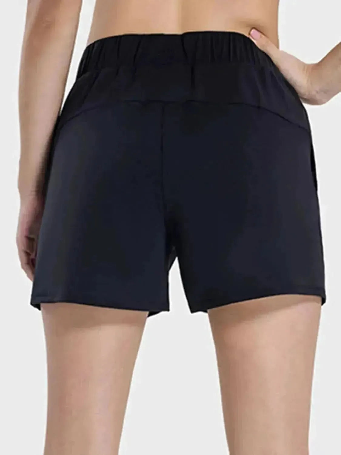 Elastic Waist Active Shorts - Bad Moms Club
