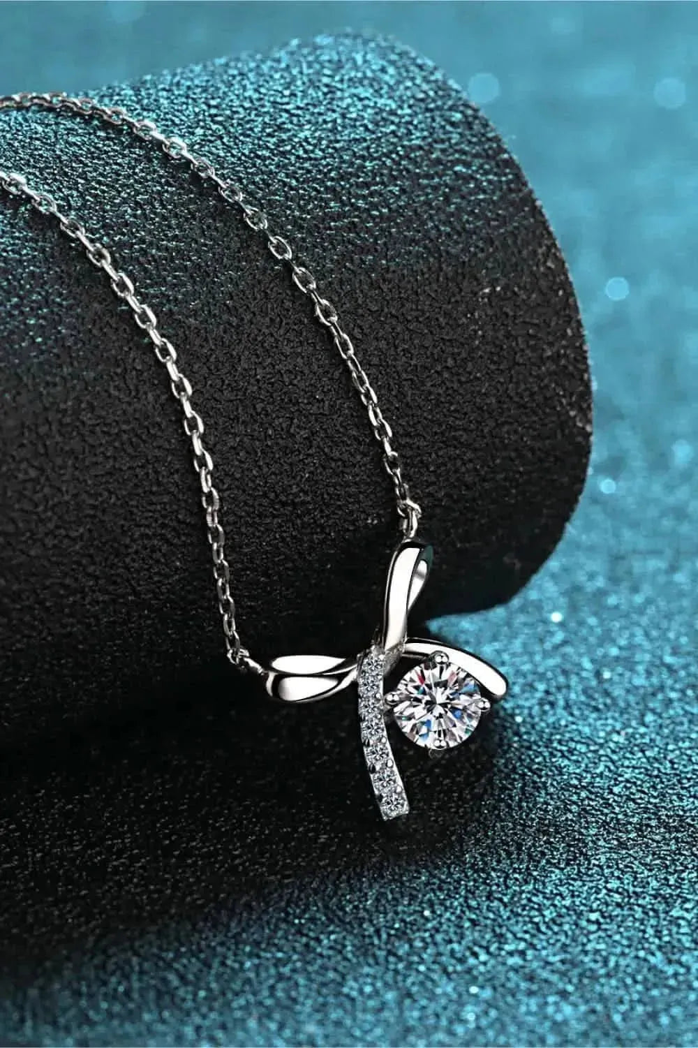 Moissanite 925 Sterling Silver Necklace - Bad Moms Club