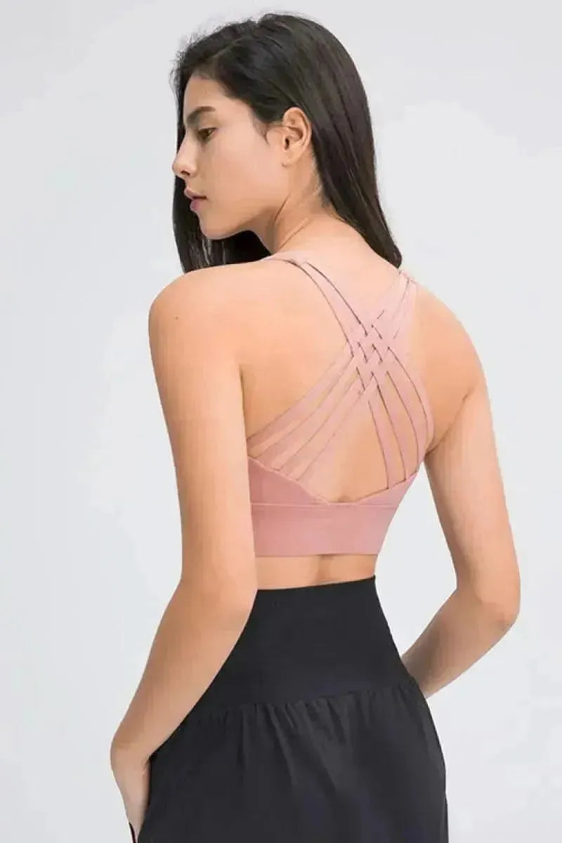 Eight Strap Sports Bra - Bad Moms Club