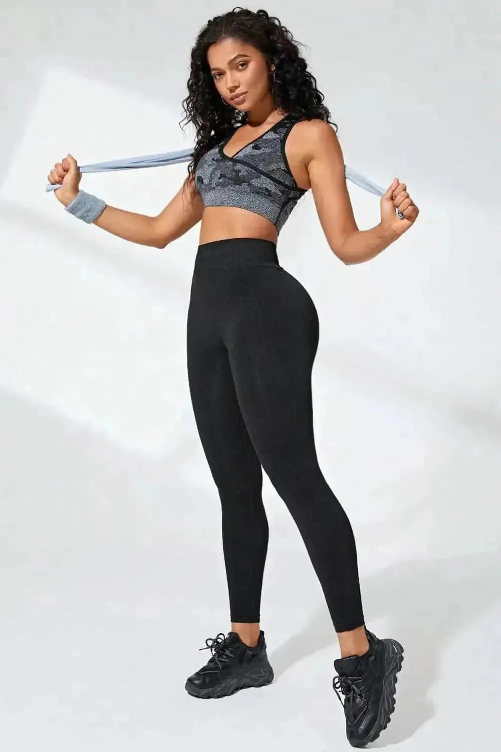 High Waist Active Leggings - Bad Moms Club