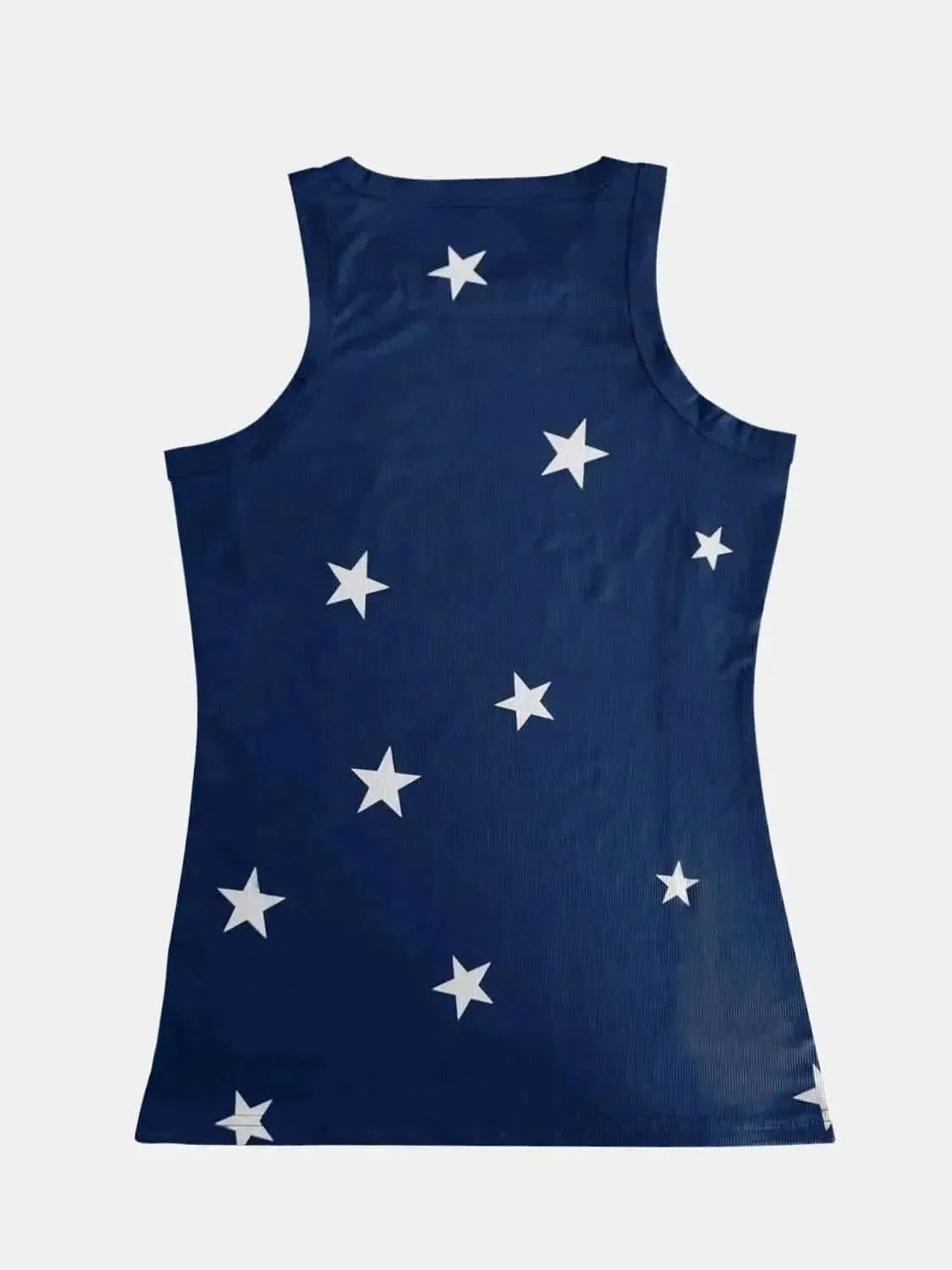 Full Size Star Round Neck Tank - Bad Moms Club