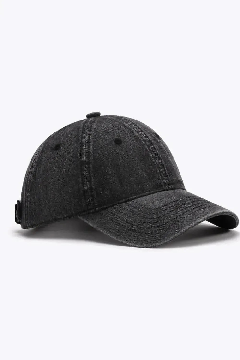 Plain Adjustable Baseball Cap - Bad Moms Club