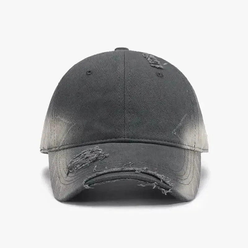 Distressed Adjustable Cotton Hat - Bad Moms Club