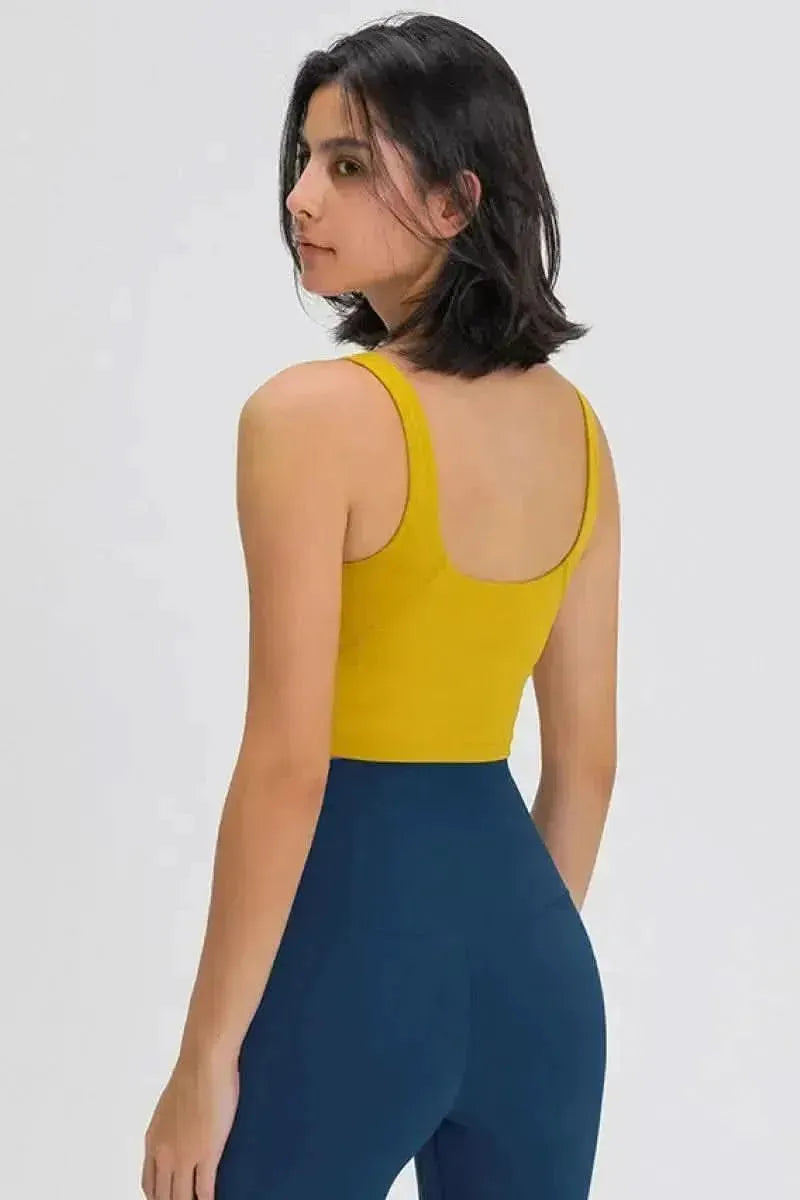 Scoop Back Sports Bra - Bad Moms Club