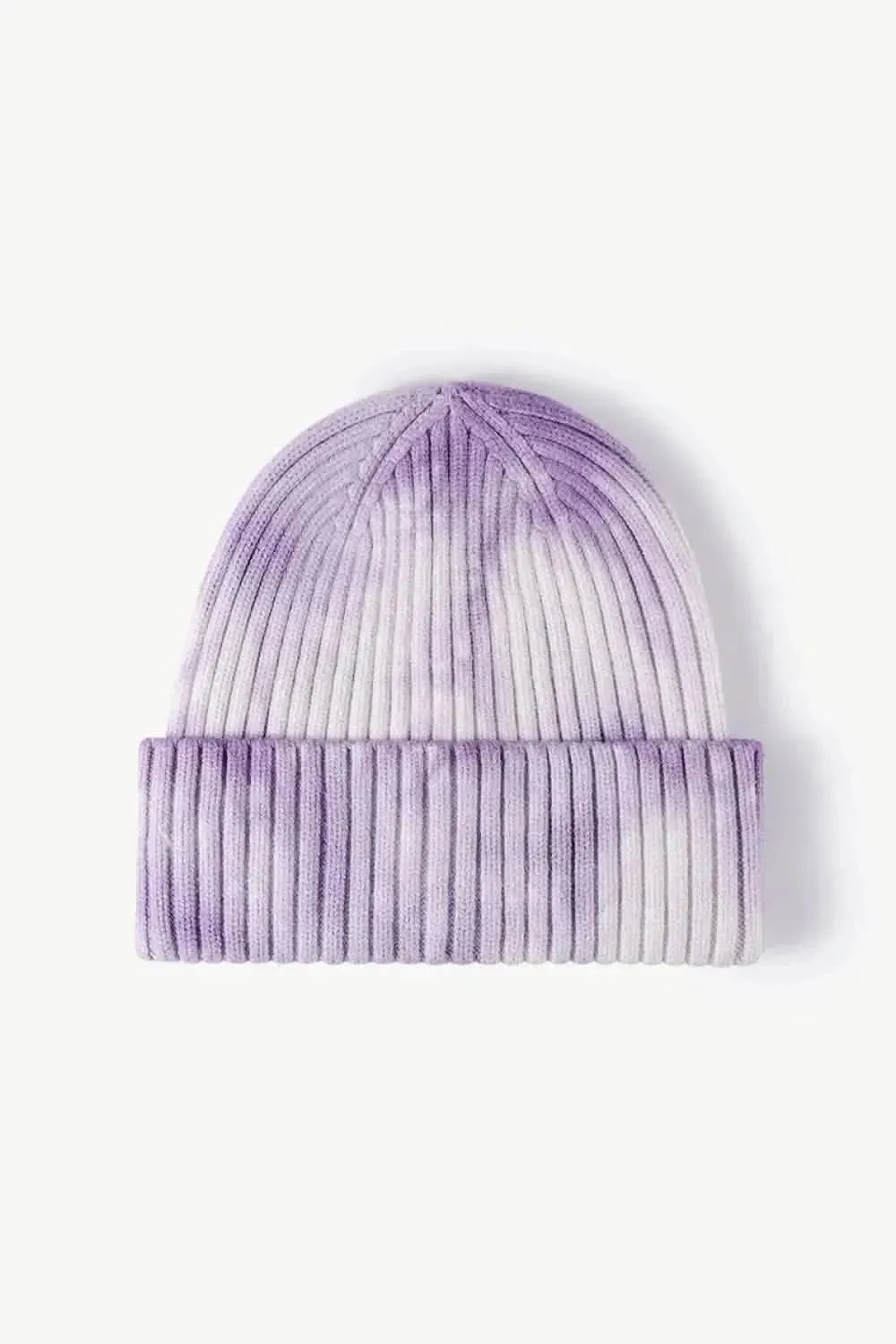 Tie-Dye Ribbed Cuffed Beanie - Bad Moms Club