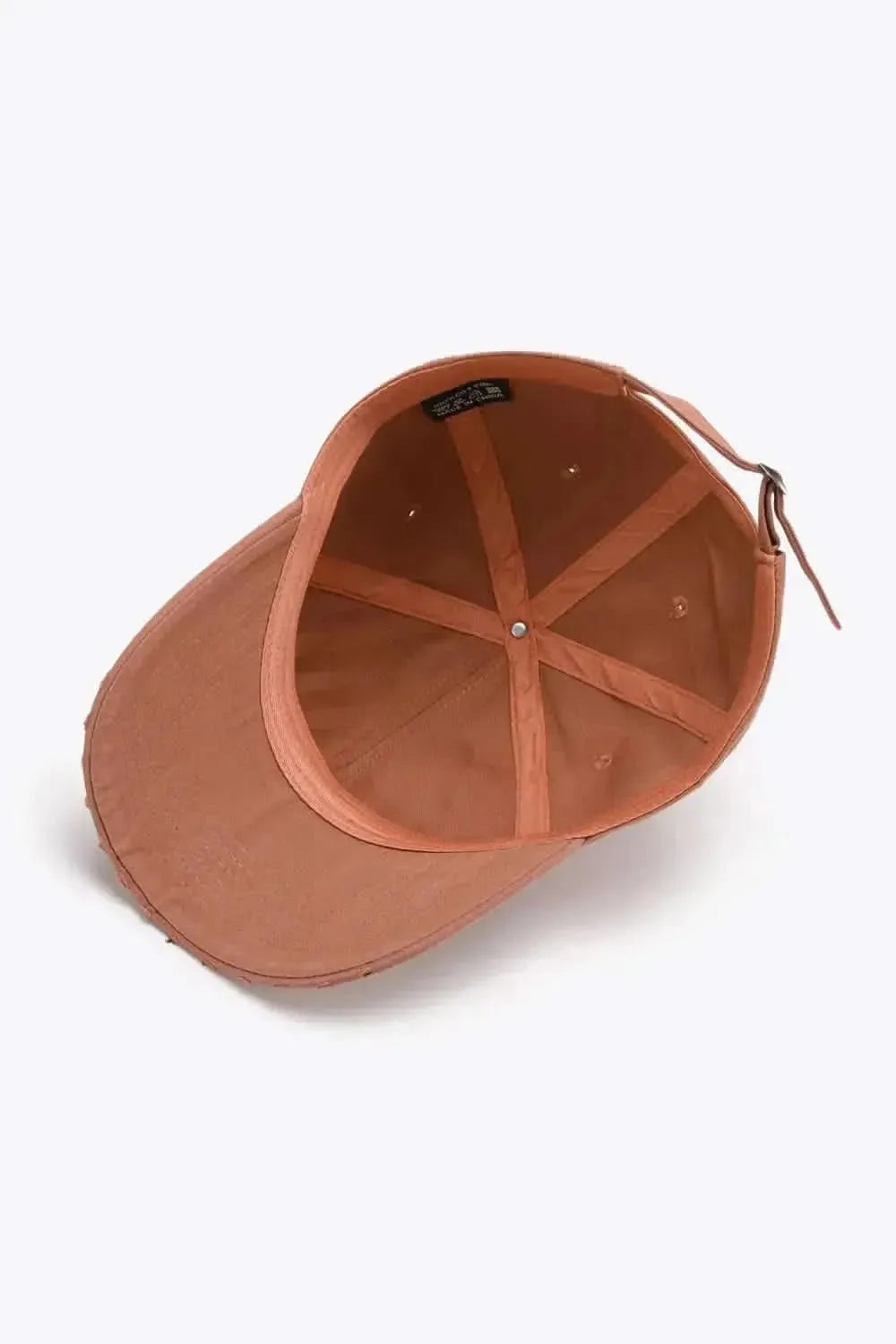 Distressed Adjustable Baseball Cap - Bad Moms Club