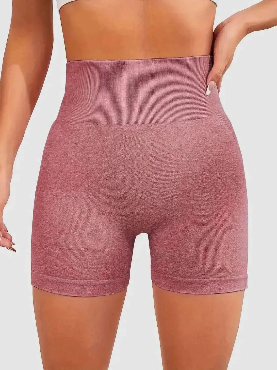 High Waist Active Shorts - Bad Moms Club