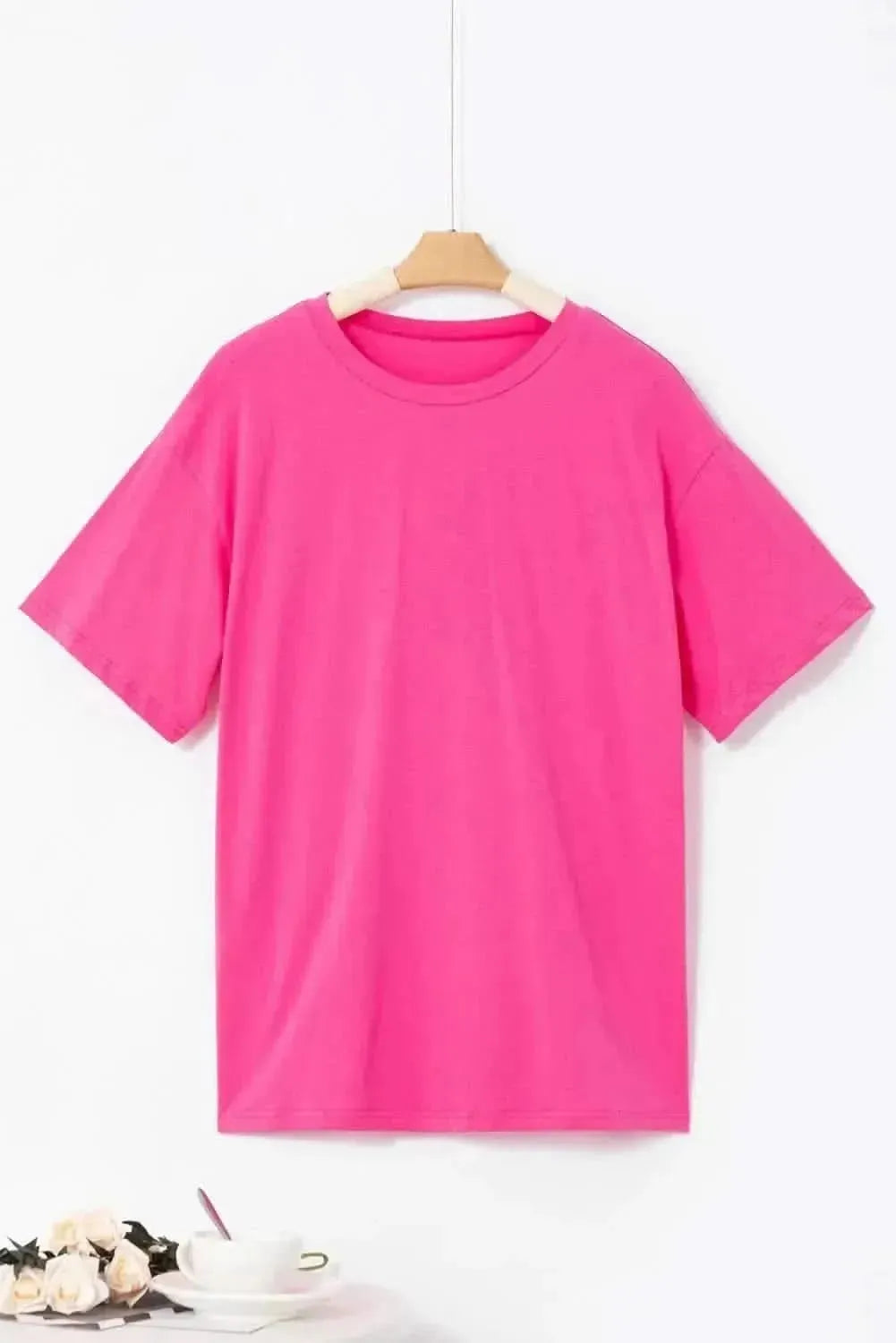 SUN SHINE ON MY MIND Round Neck T-Shirt - Bad Moms Club