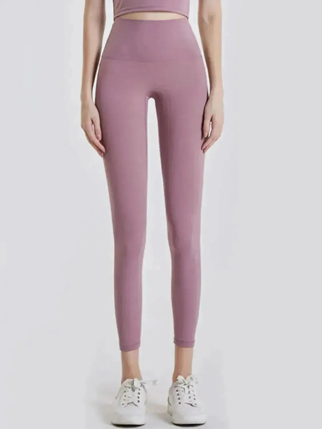 Wide Waistband Sports Leggings - Bad Moms Club