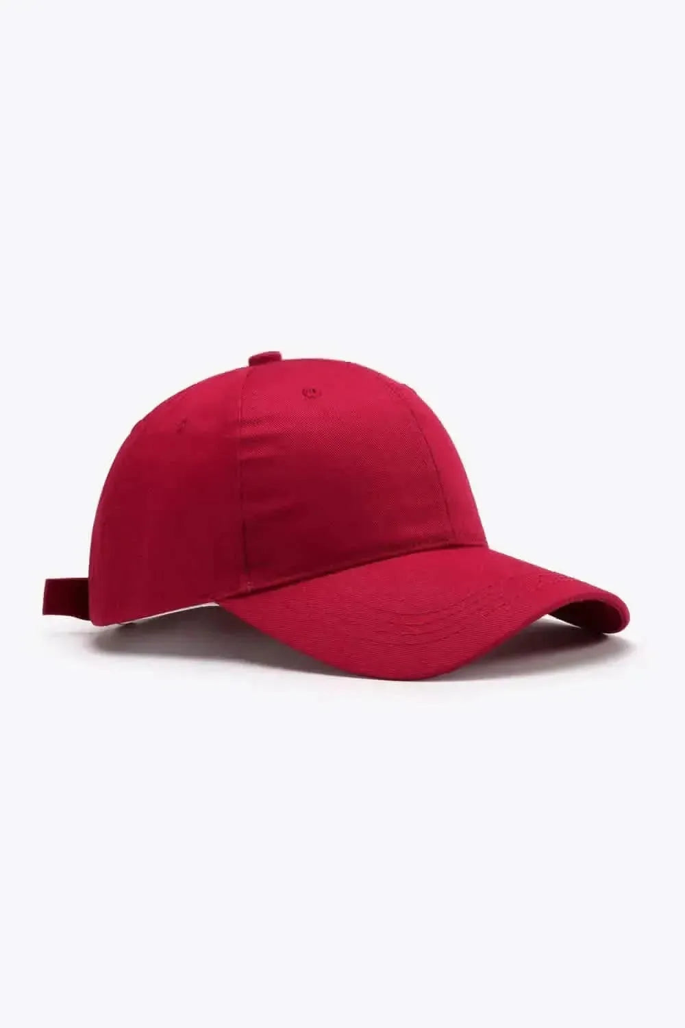 Plain Adjustable Cotton Baseball Cap - Bad Moms Club