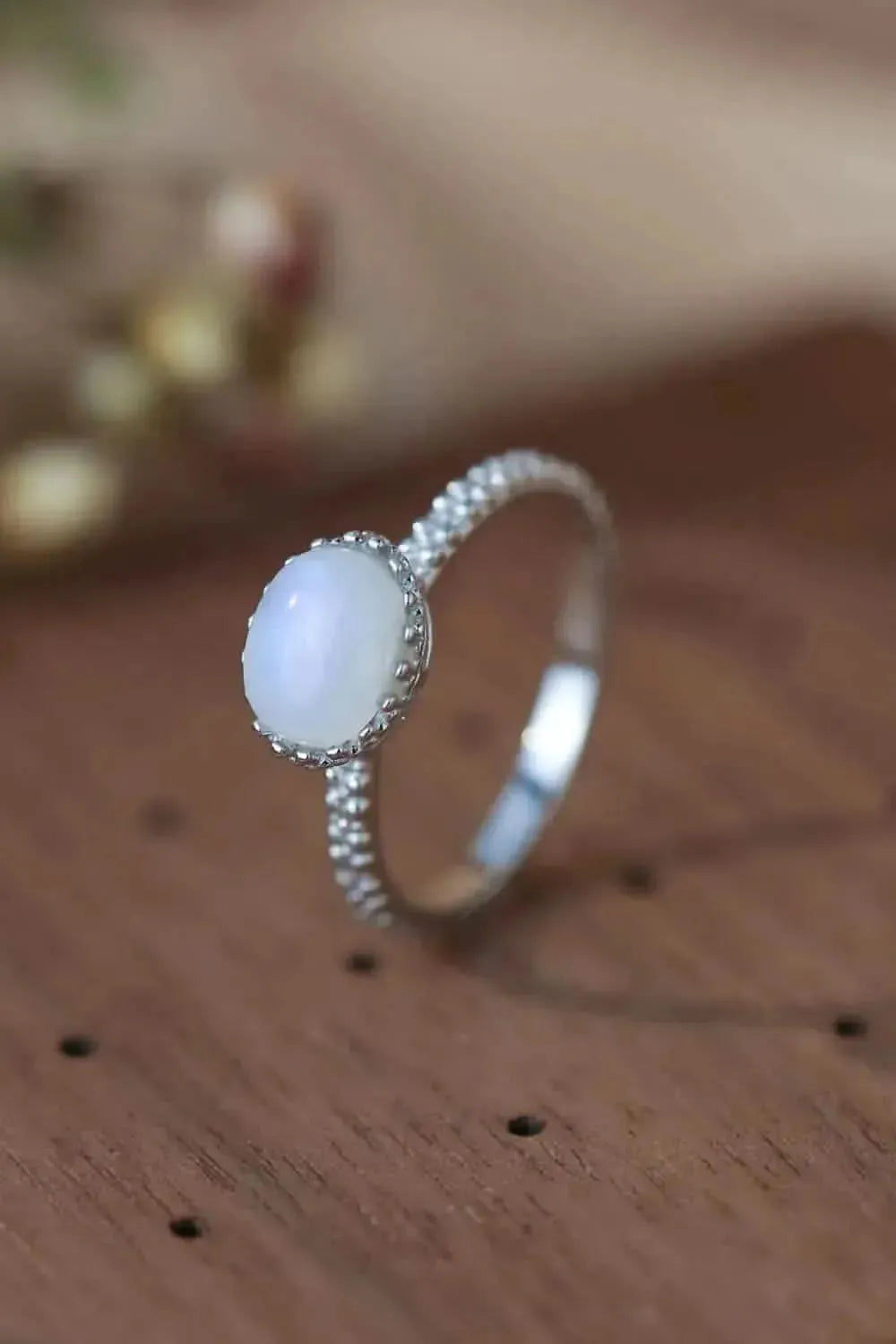 Moonstone 925 Sterling Silver Ring - Bad Moms Club
