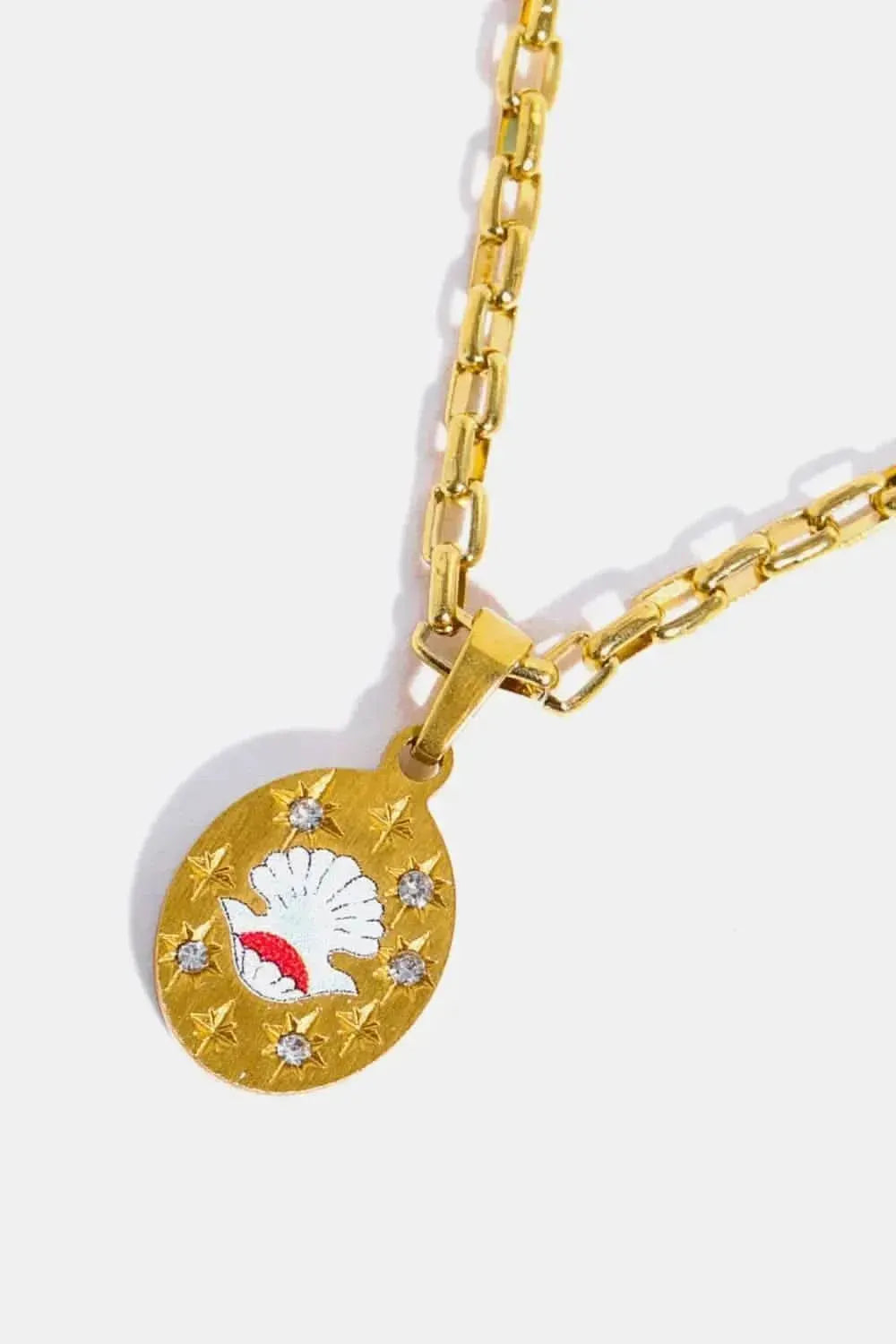 Stainless Steel 18K Gold-Plated Necklace - Bad Moms Club