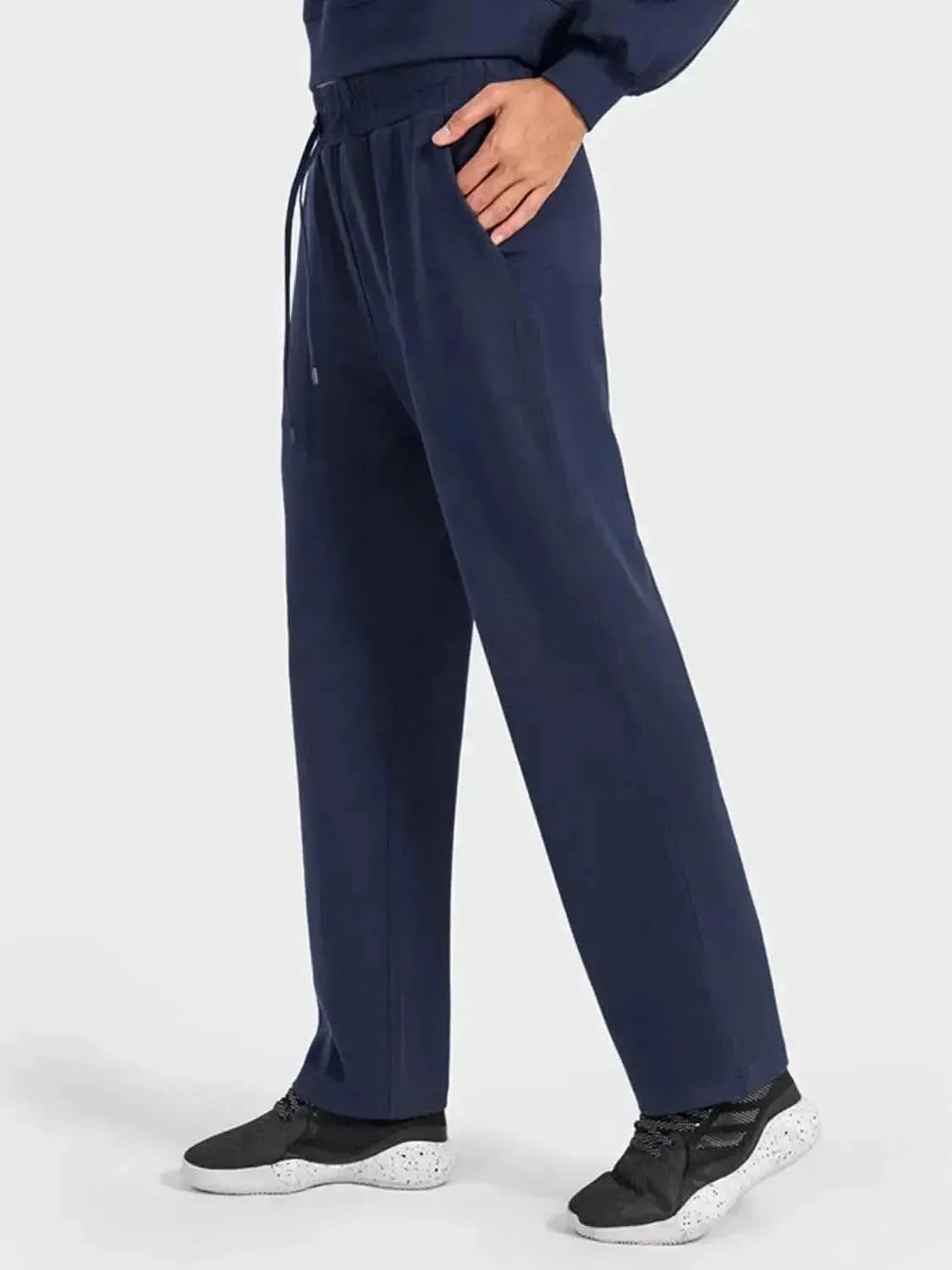 Drawstring Pocketed Sport Pants - Bad Moms Club