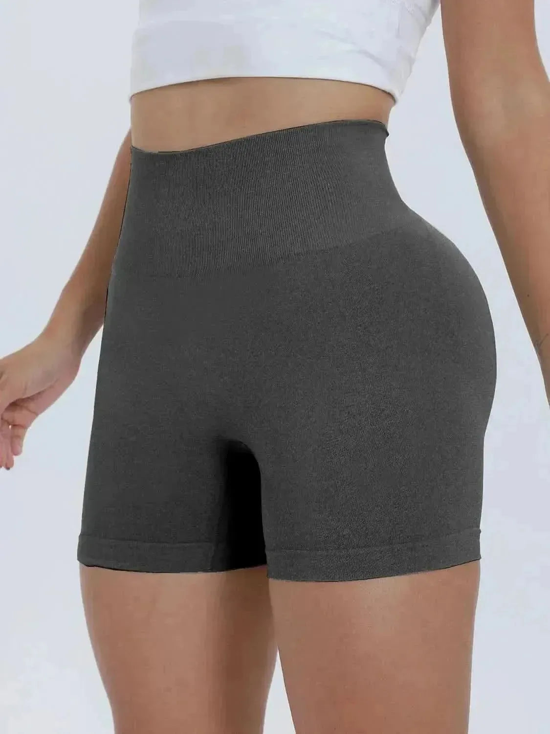 High Waist Active Shorts - Bad Moms Club