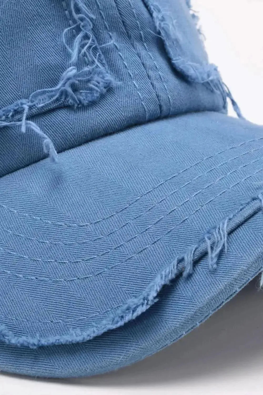 Distressed Adjustable Baseball Cap - Bad Moms Club