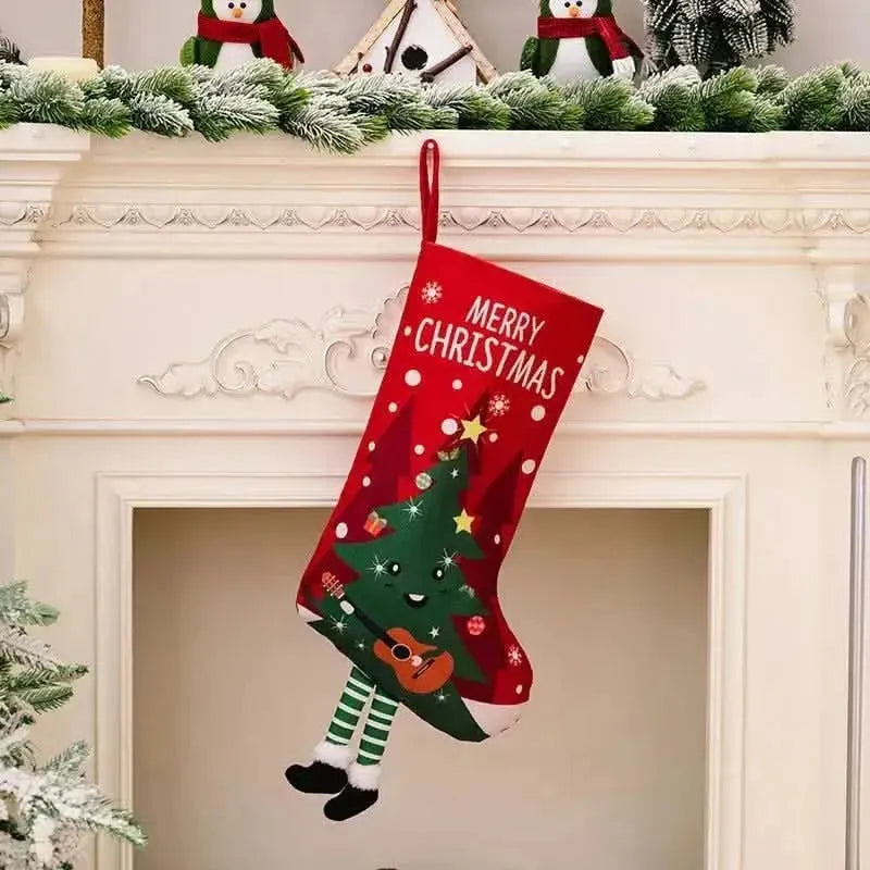 Printed Christmas Stocking Hanging Widget - Bad Moms Club