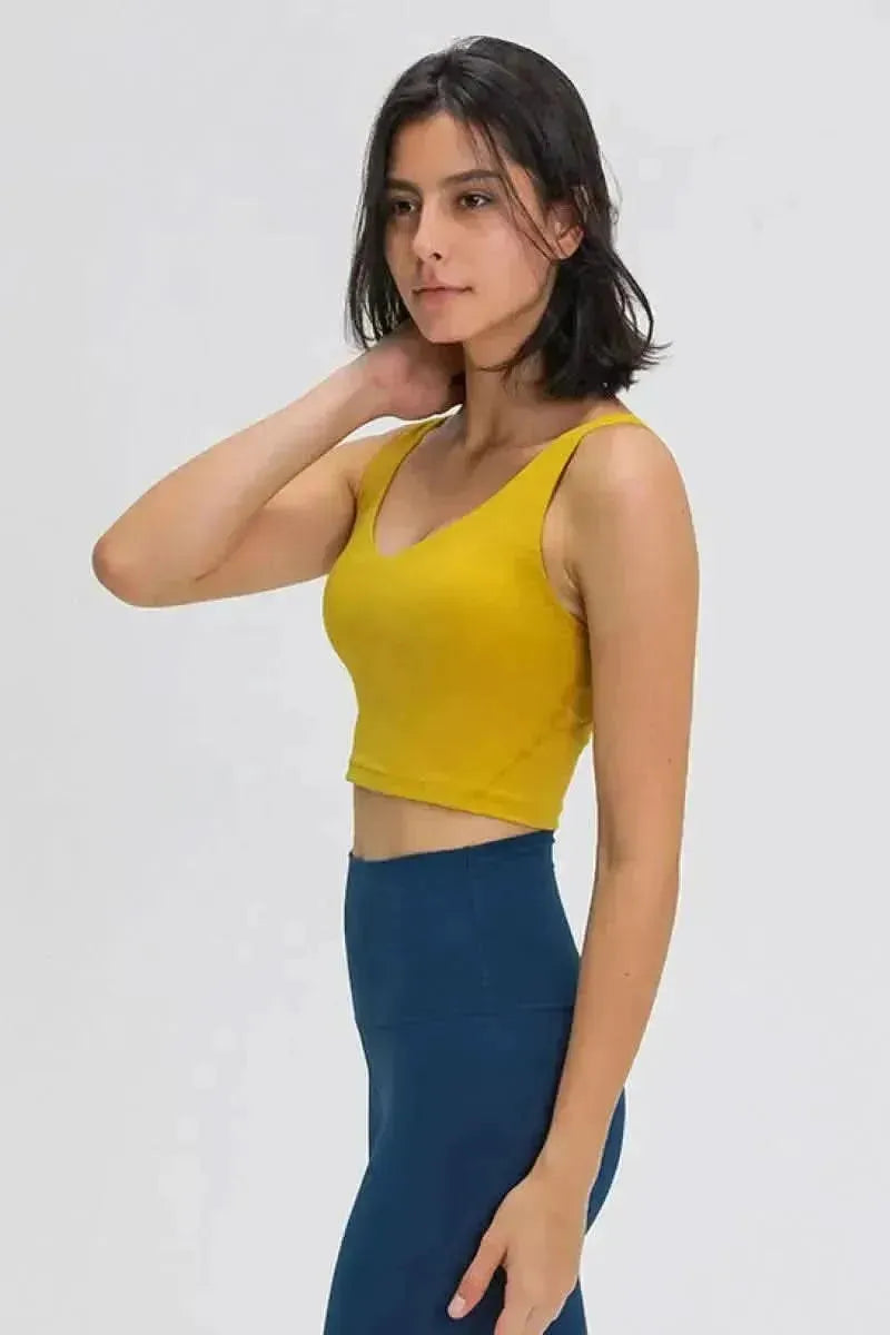 Scoop Back Sports Bra - Bad Moms Club