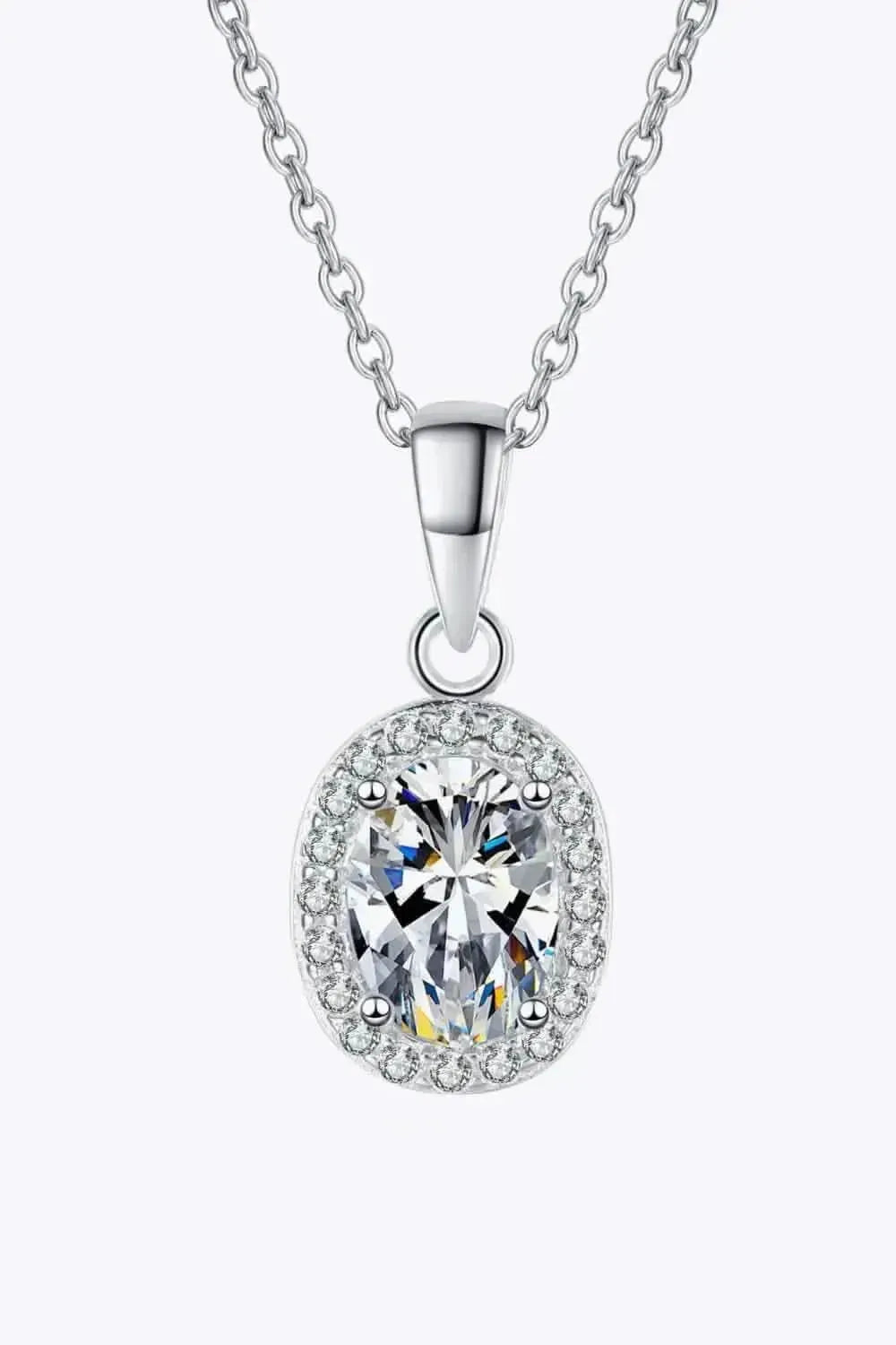 Be The One 1 Carat Moissanite Pendant Necklace - Bad Moms Club