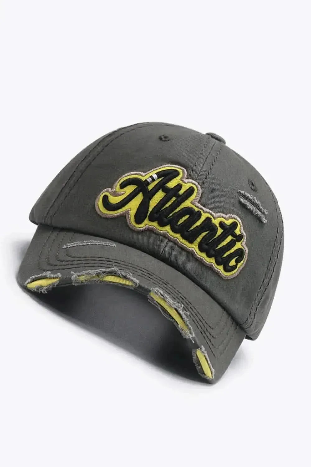 ATLANTIC Graphic Distressed Baseball Cap - Bad Moms Club
