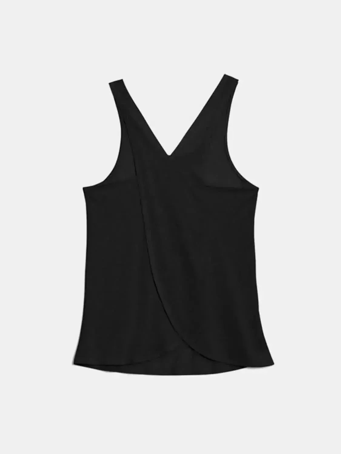 Crisscross Scoop Neck Active Tank - Bad Moms Club
