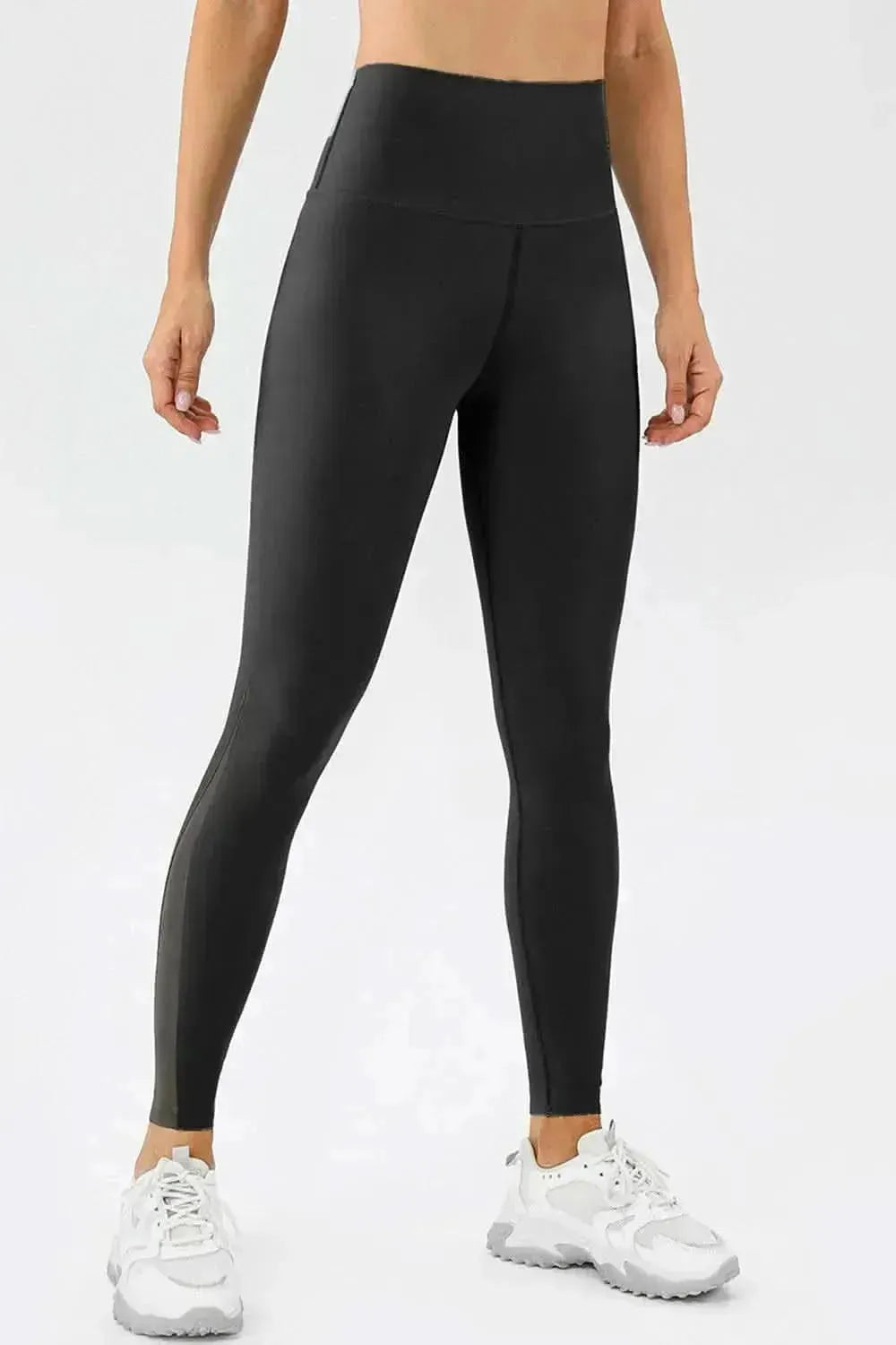 High Waist Skinny Active Pants - Bad Moms Club