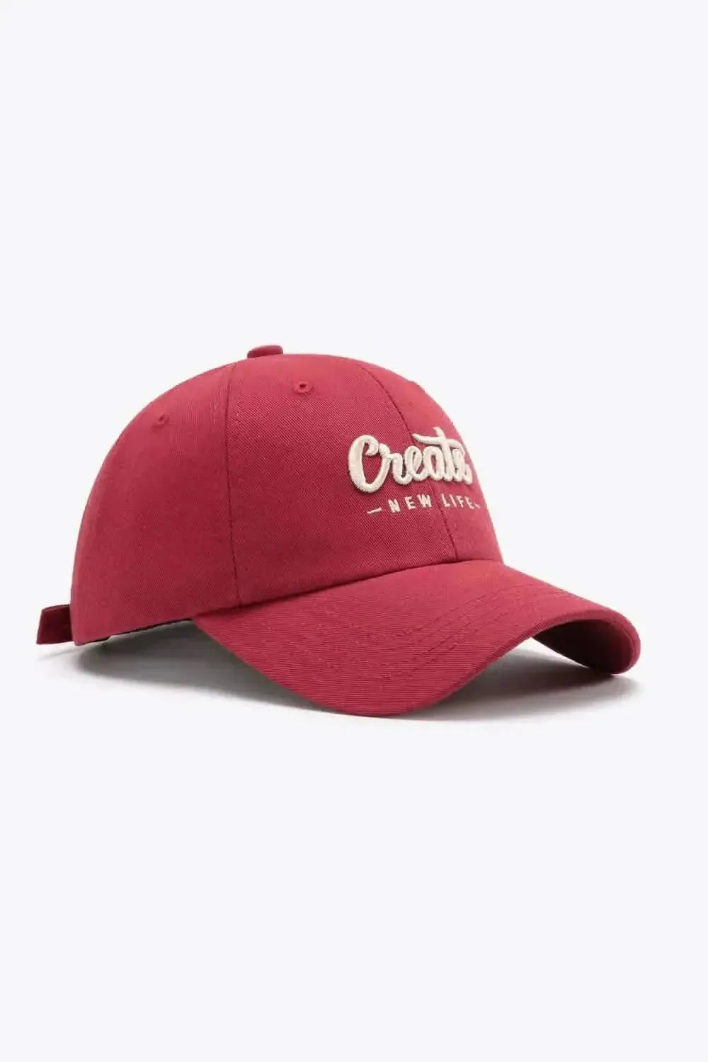 CREATE NEW LIFE Adjustable Cotton Baseball Cap - Bad Moms Club