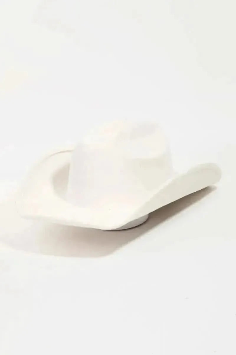 Fame Solid Wide Brim Hat - Bad Moms Club