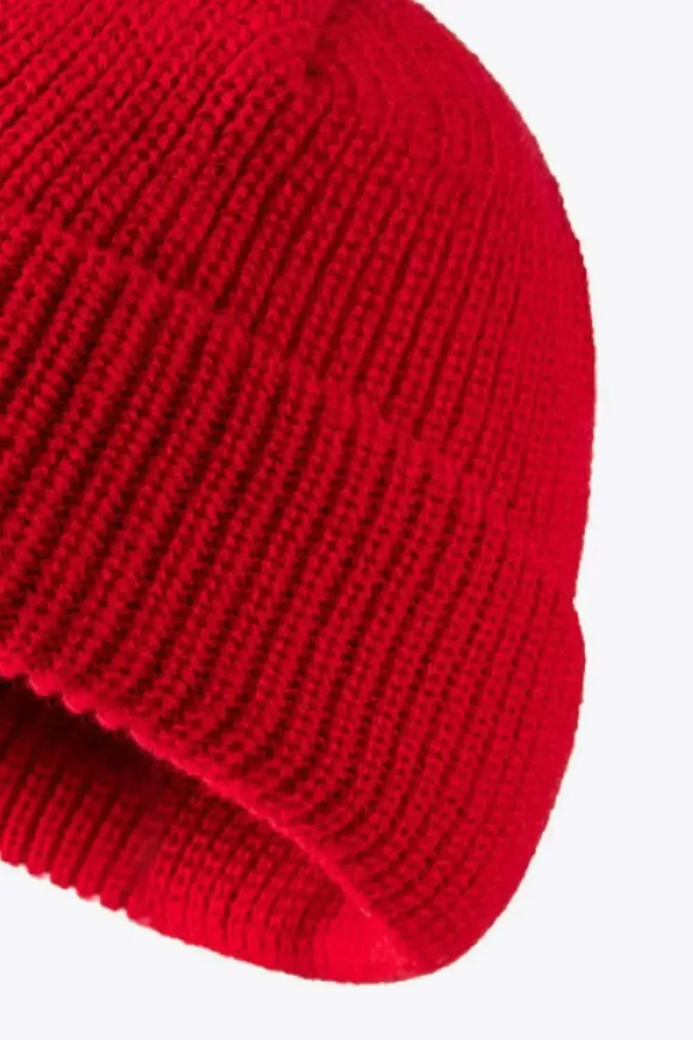 Calling For Winter Rib-Knit Beanie - Bad Moms Club