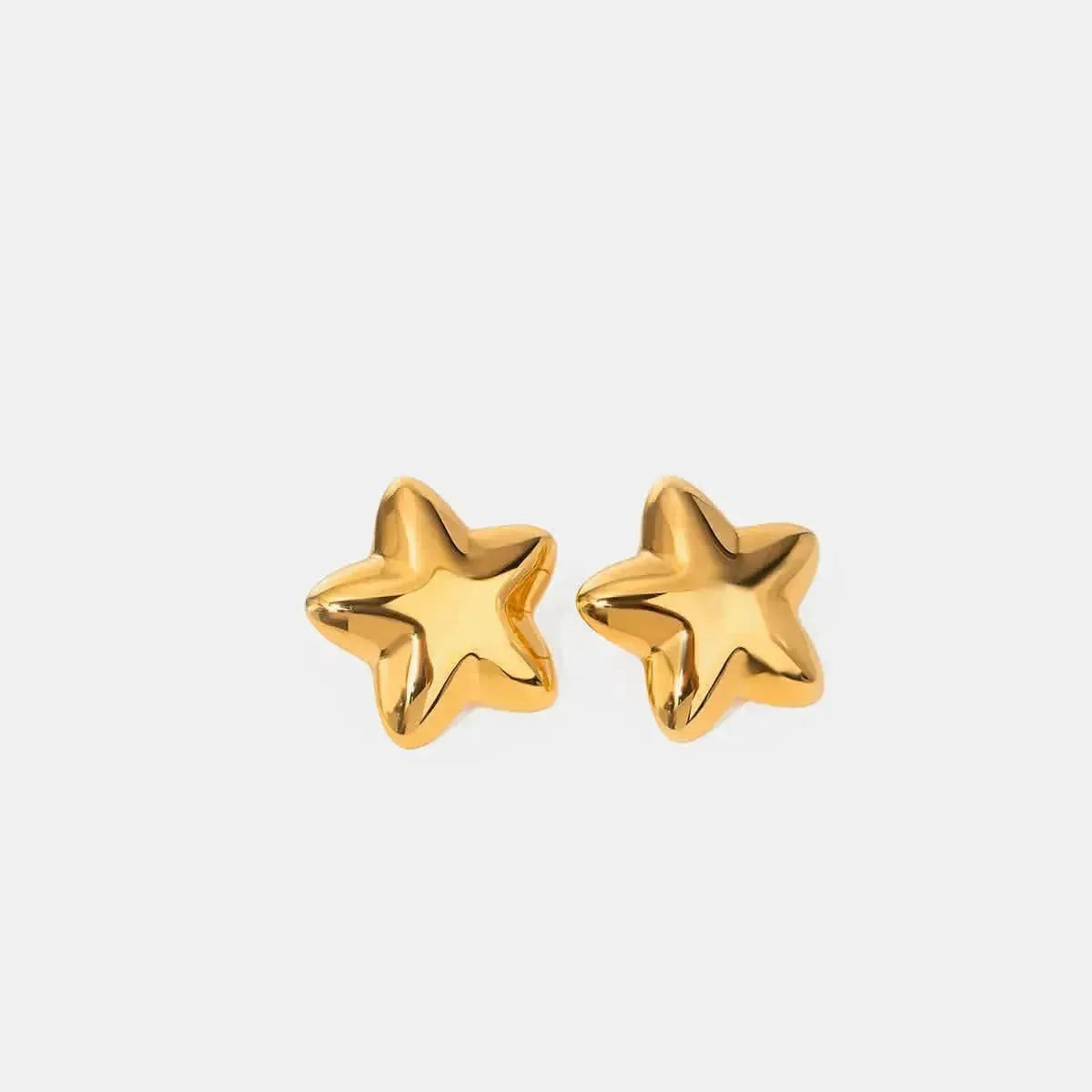 Stainless Steel Star Stud Earrings - Bad Moms Club