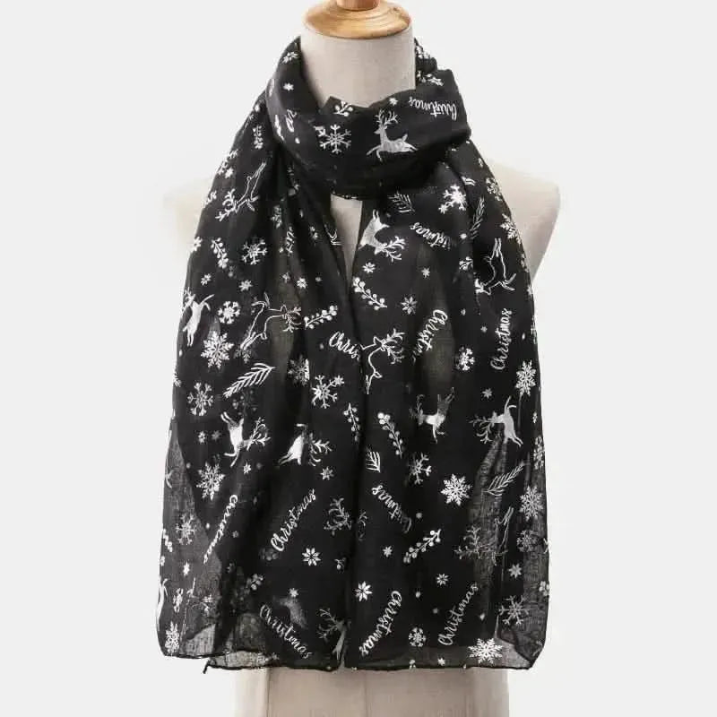 Christmas Element Polyester Scarf - Bad Moms Club