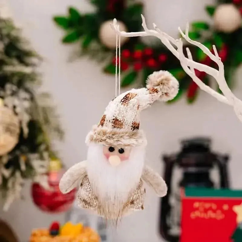 Santa Snowman Reindeer Hanging Ornament - Bad Moms Club