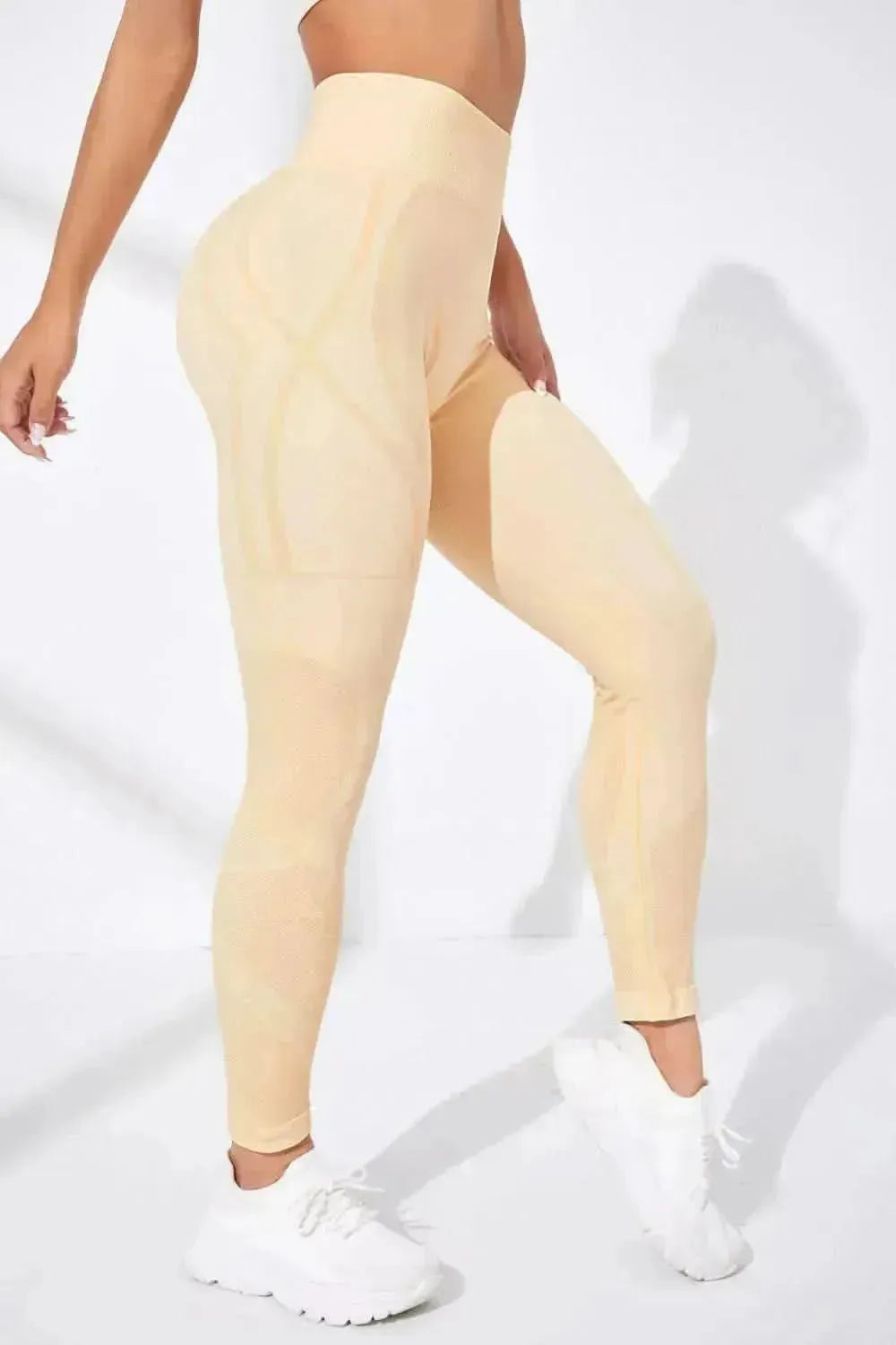 Wide Waistband Long Active Pants - Bad Moms Club