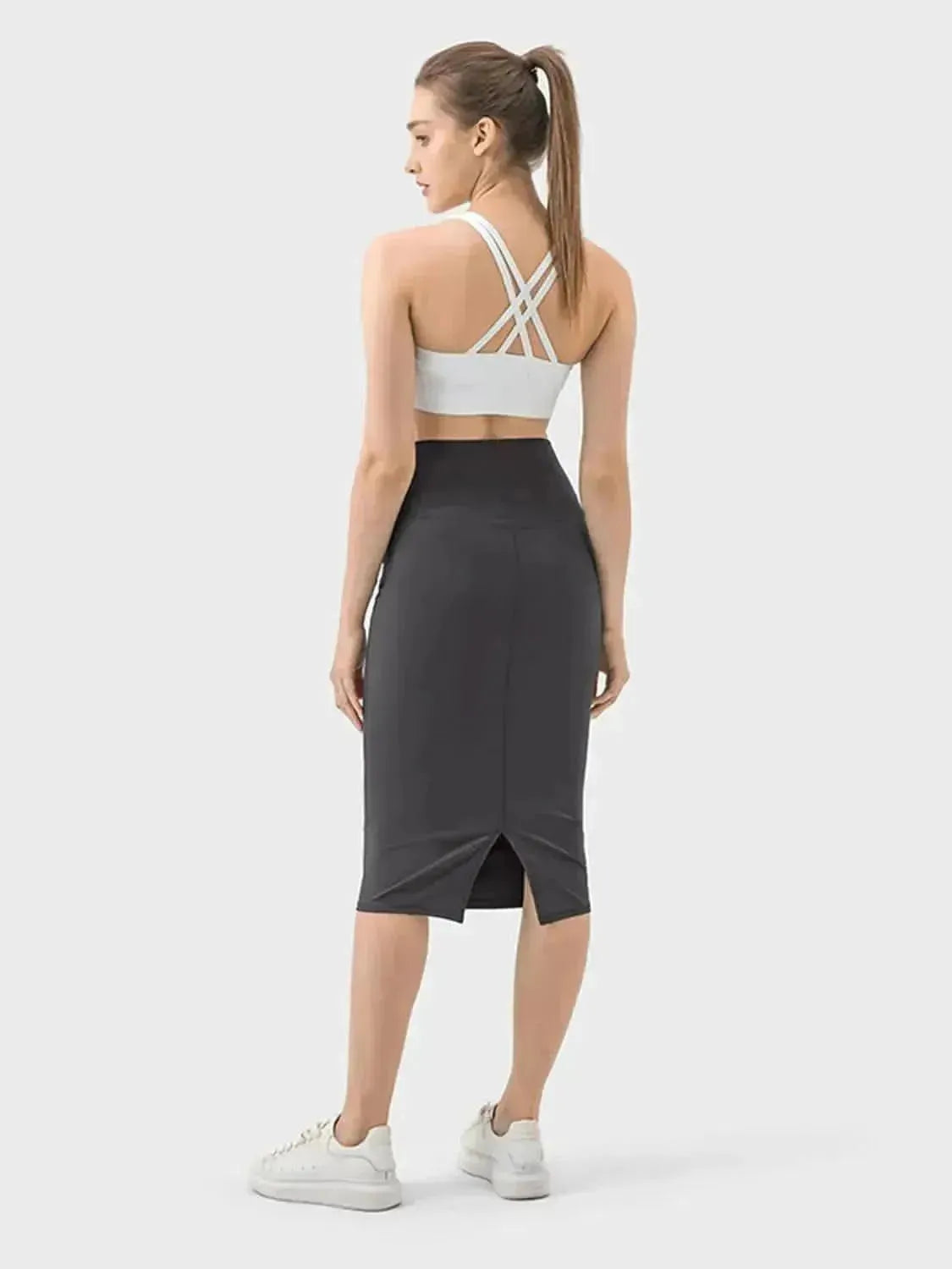 Slit Wrap Active Skirt - Bad Moms Club