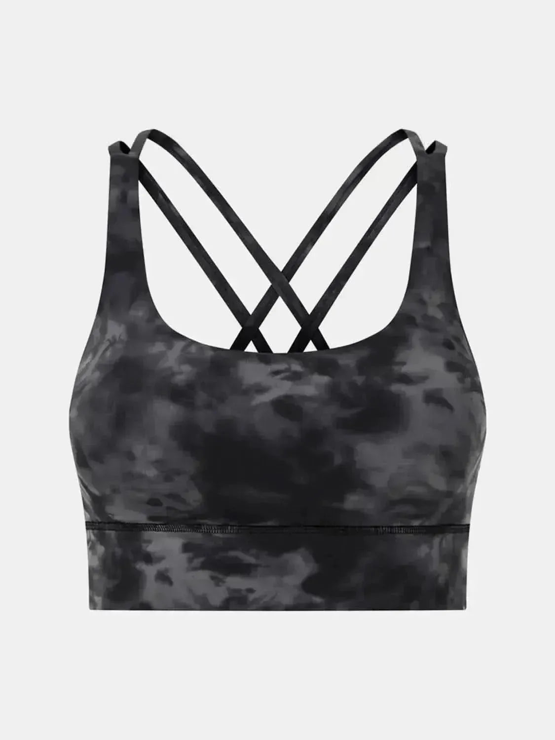 Crisscross Scoop Neck Active Tank - Bad Moms Club