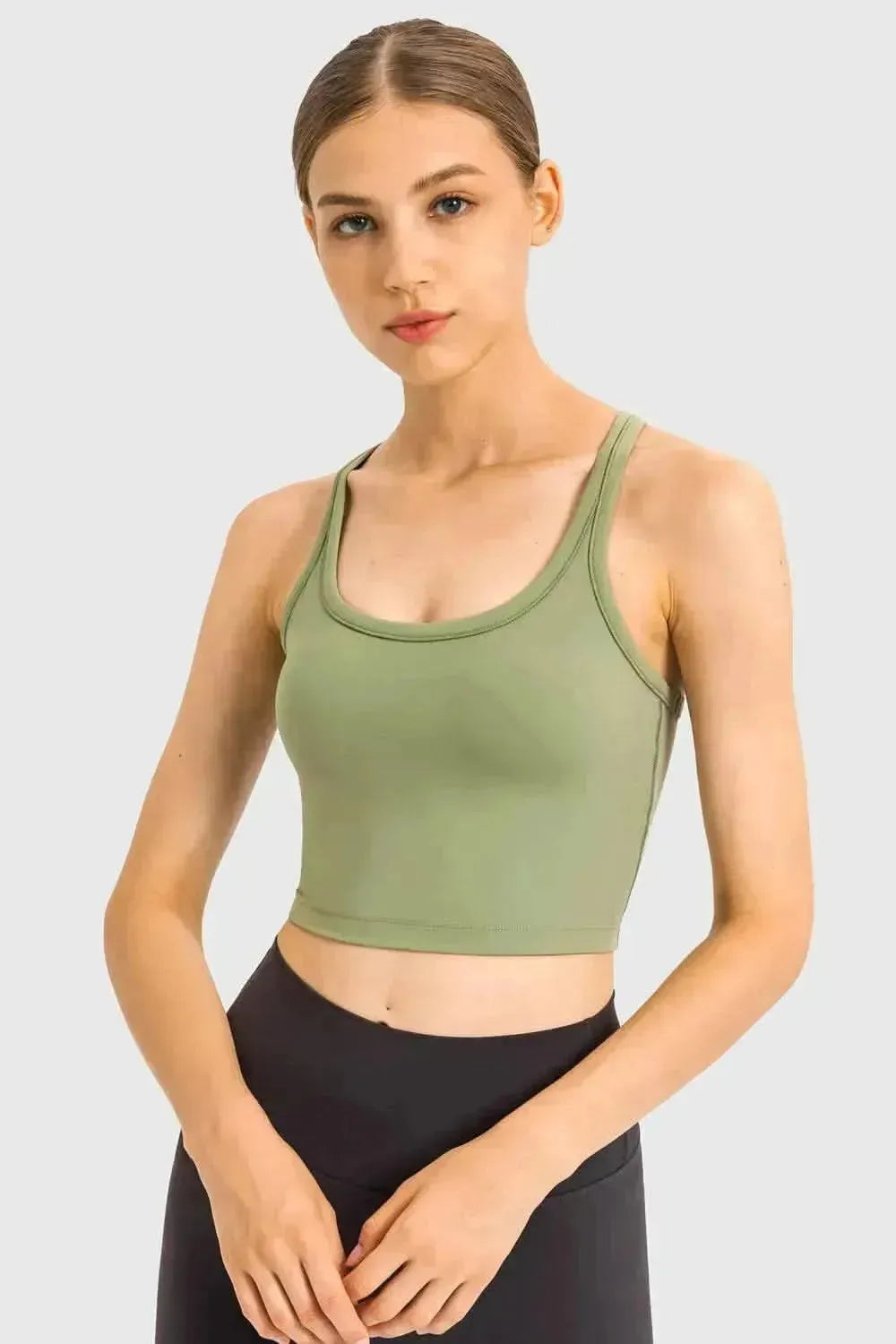 Racerback Sports Bra - Bad Moms Club