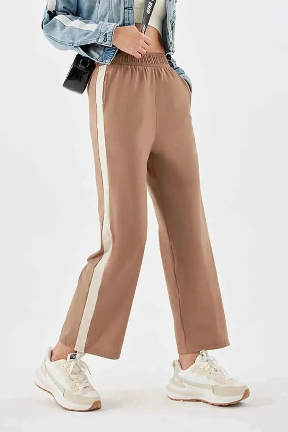 Seam Detail Long Pants - Bad Moms Club
