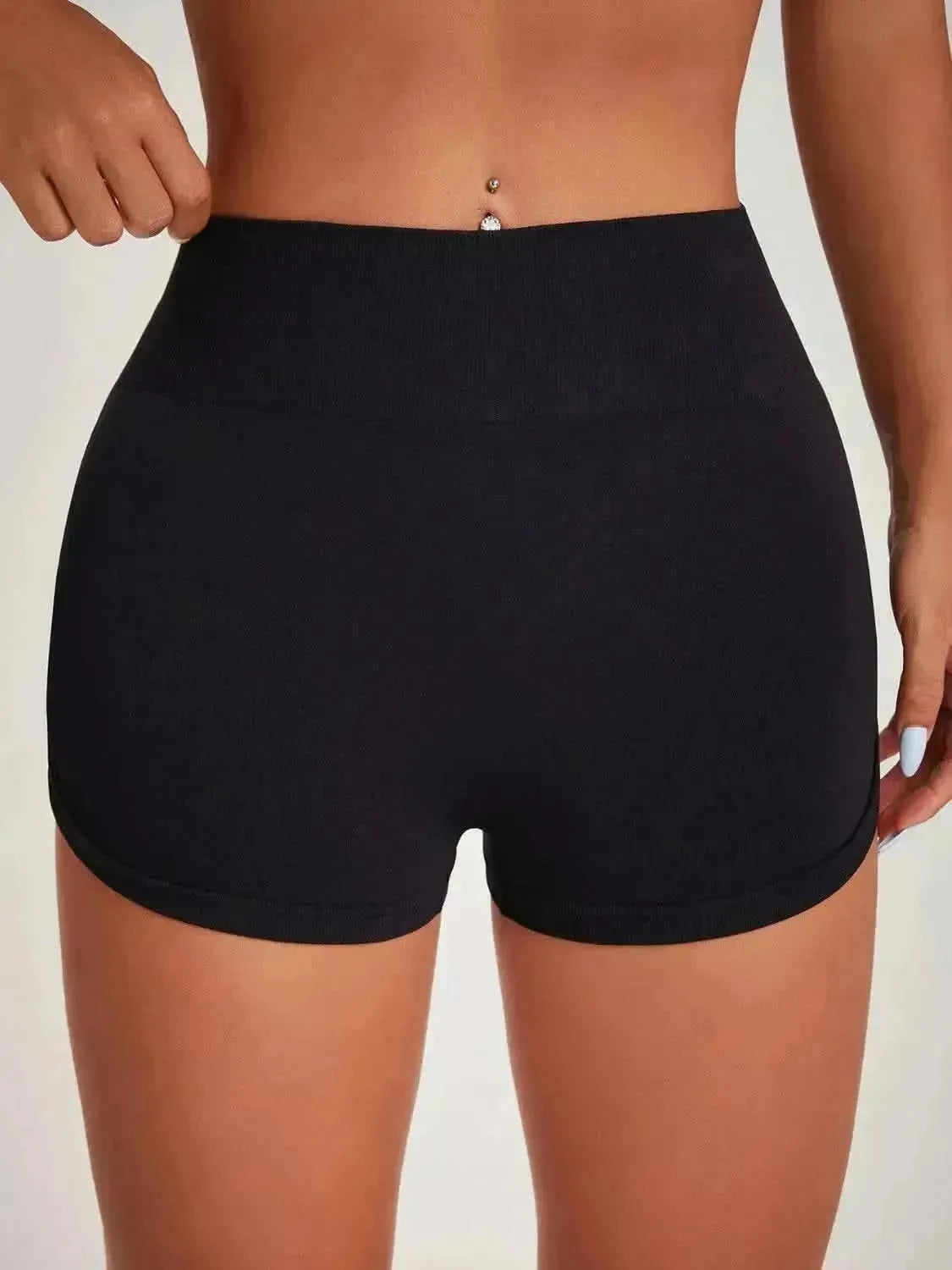 High Waist Active Shorts - Bad Moms Club