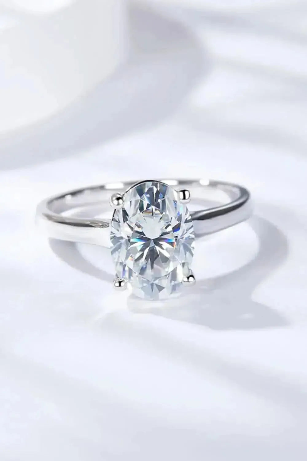 2.5 Carat Moissanite Solitaire Ring - Bad Moms Club