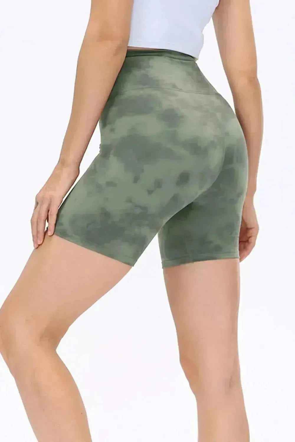 Wide Waistband Sports Shorts - Bad Moms Club