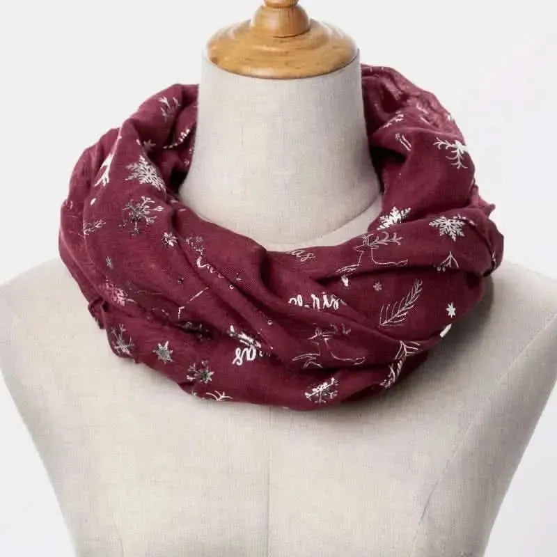 Christmas Element Polyester Scarf - Bad Moms Club